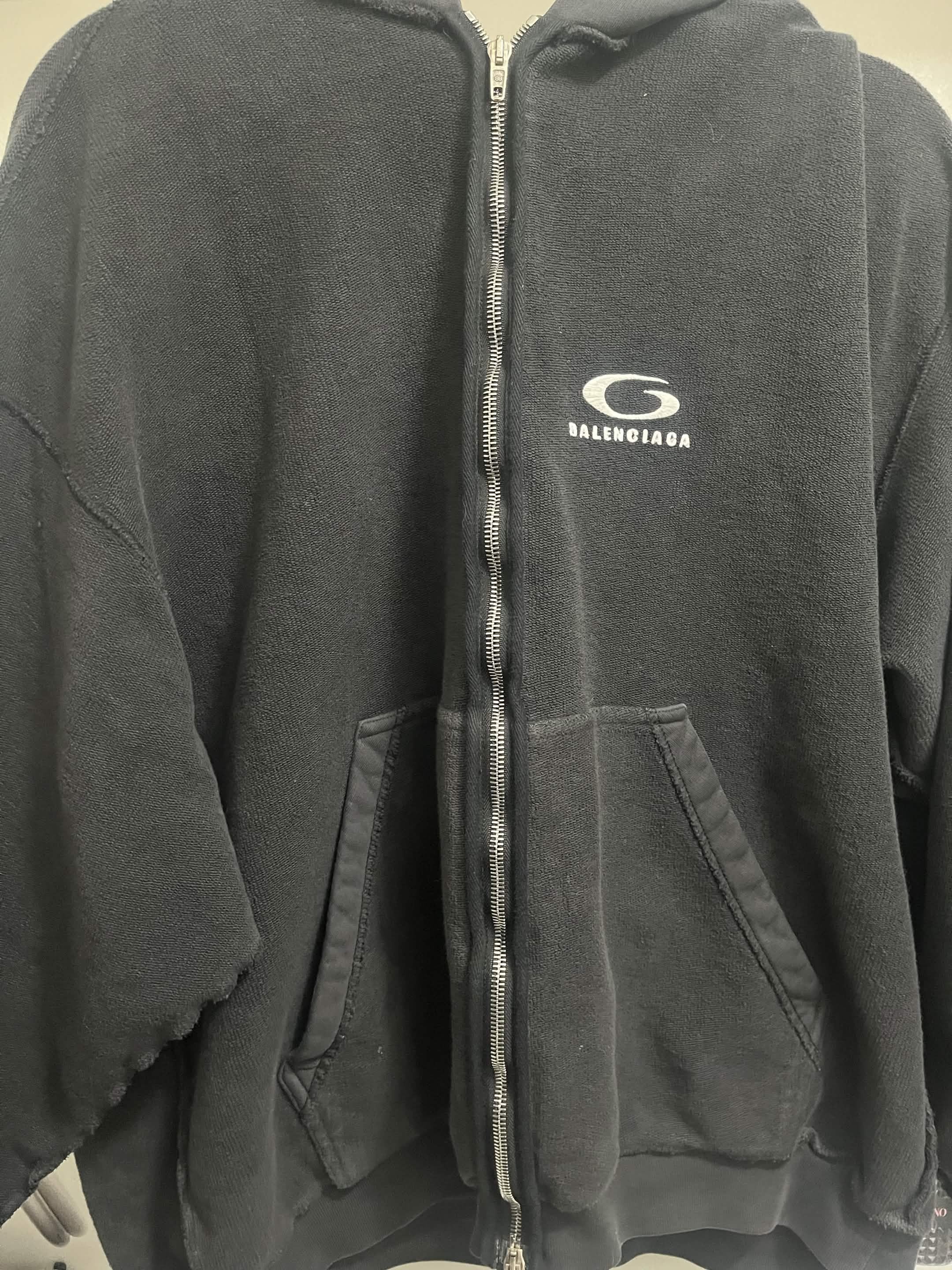 Balenciaga Loop Sports Icon Inside-Out Hoodie