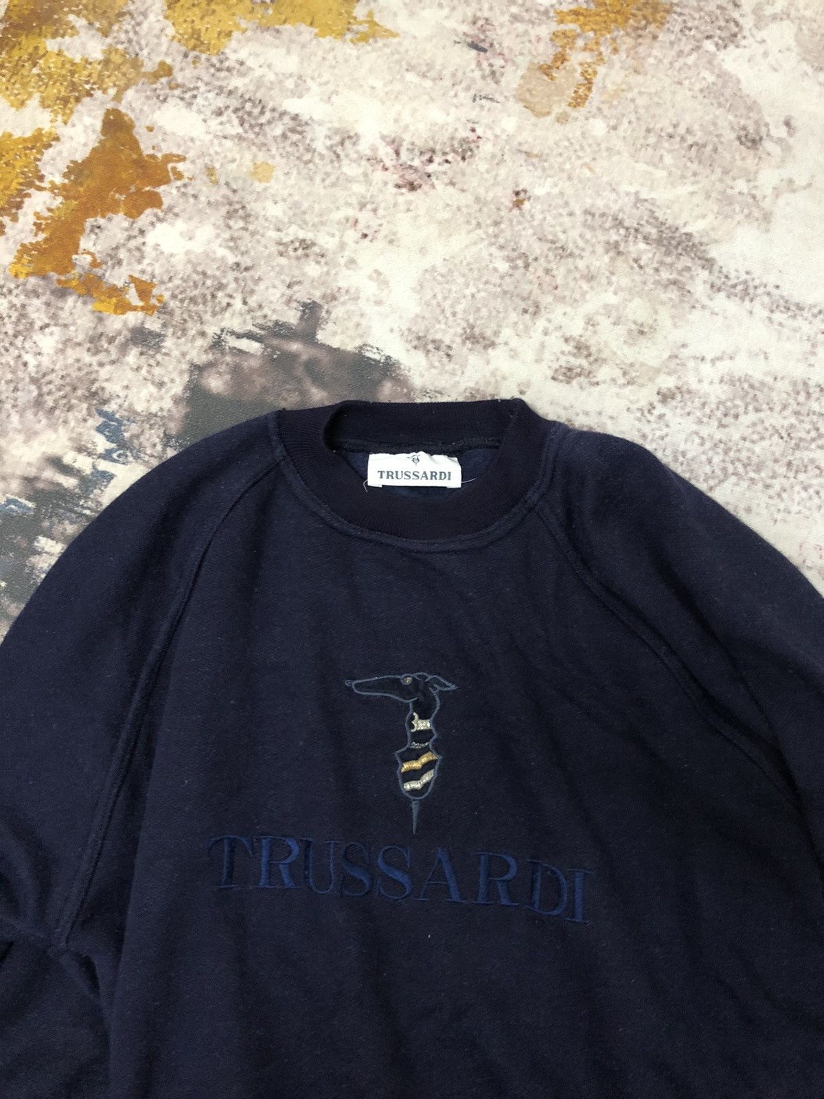 Trussardi Trussardi Sweatshirt embroidery logo Size US XL / EU 56 / 4 - 2 Thumbnail