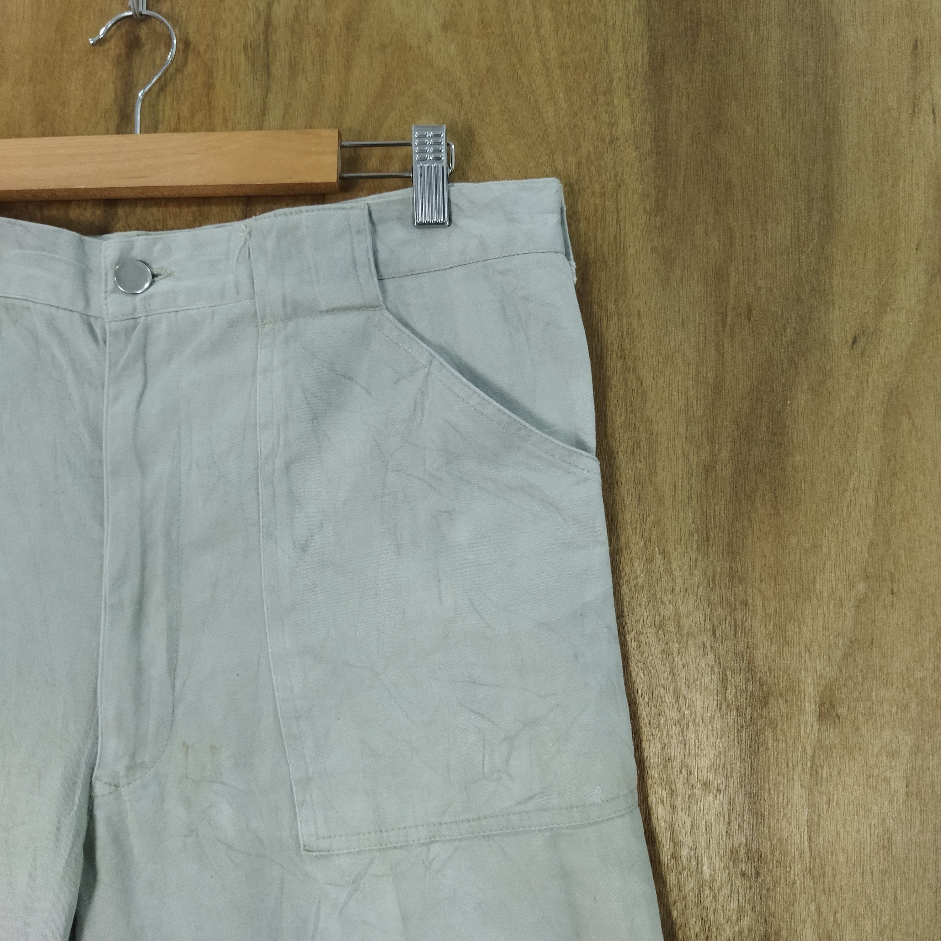 Japanese Brand JAPANESE BRAND LIGHT GREEN BUSH PANTS Size US 34 / EU 50 - 5 Thumbnail