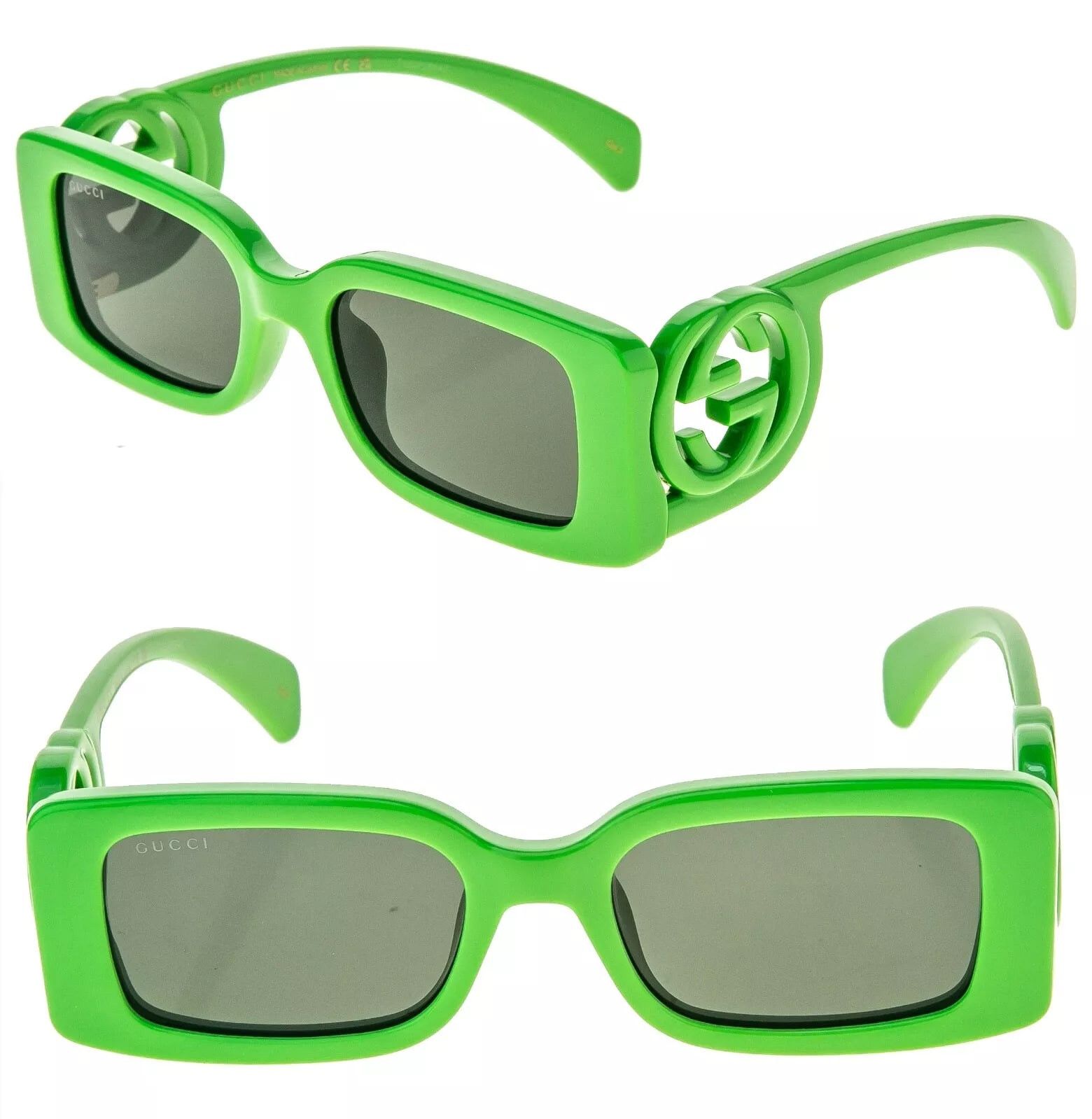 Gucci GUCCI Couture 1325 Green GG Logo 009 Narrow Fashion GG1325S Size ONE SIZE - 1 Thumbnail