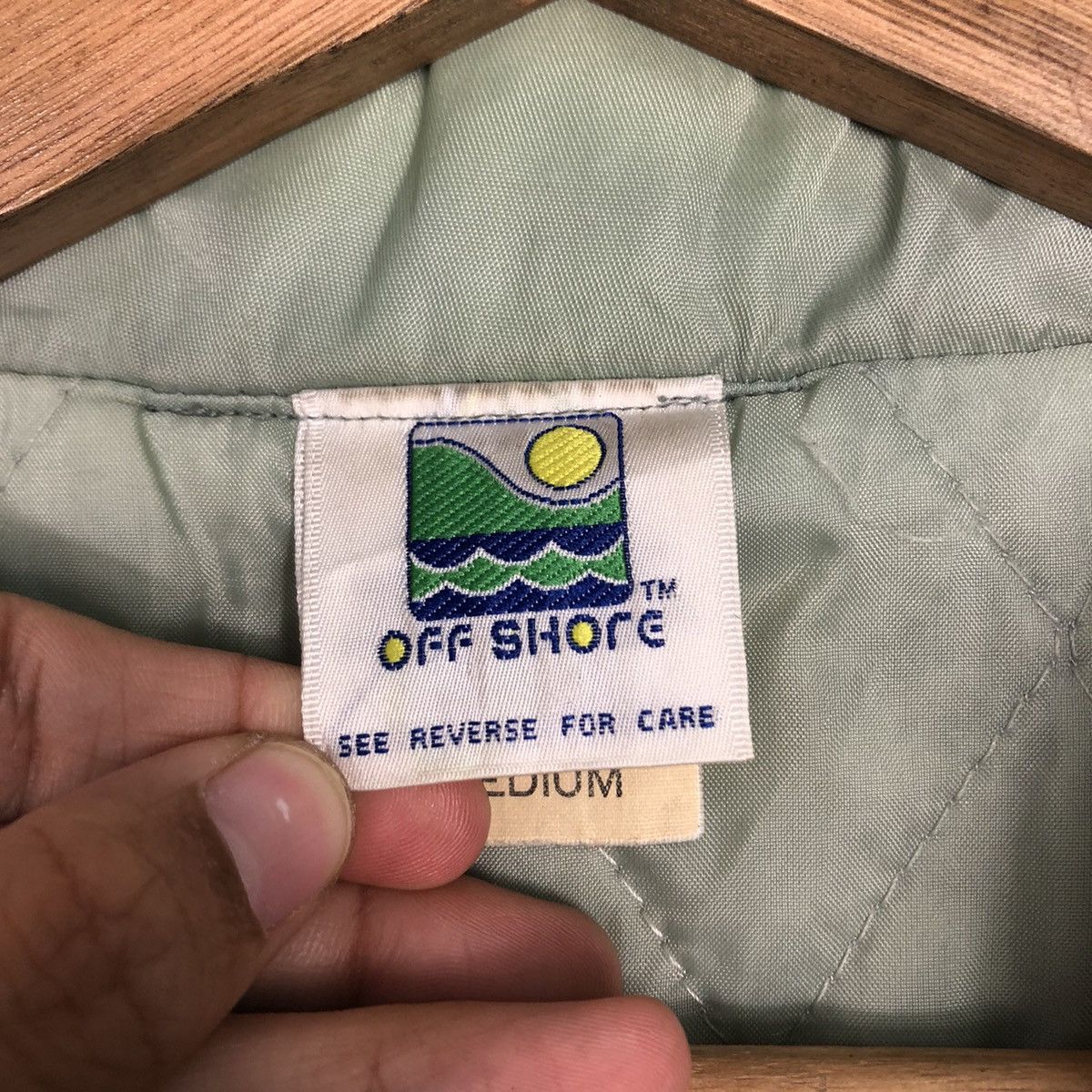 Japanese Brand × Vintage 📌Vintage Snap Button Jacket Off Shore Surf Style Big Logo Size US M / EU 48-50 / 2 - 19 Thumbnail