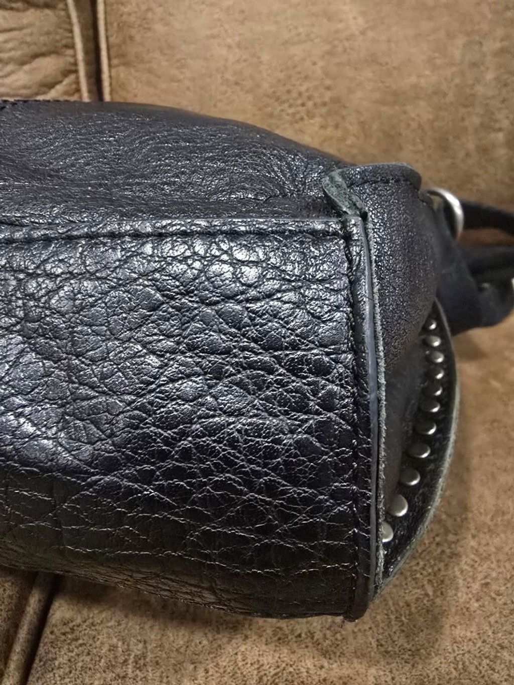 The Sak The Sak Silverlake Black Leather Studded Crossbody Bag Size ONE SIZE - 5 Thumbnail