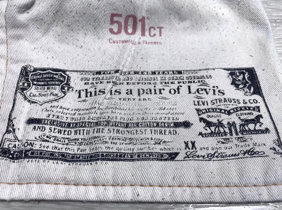 Levi's Vintage Clothing Levi’s 501 CT Customized Tapered Washed Heritage Denim Jeans Size US 33 - 15 Thumbnail