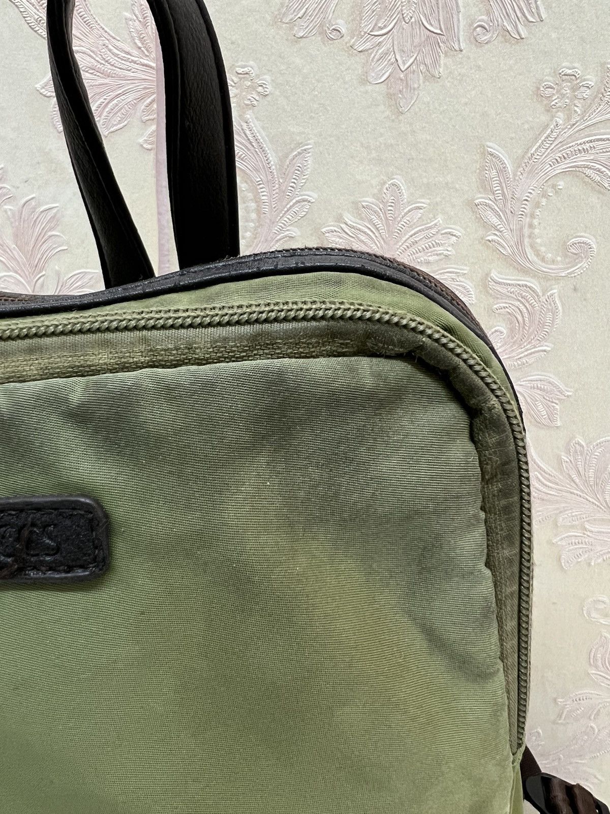 Yohji Yamamoto Y’Saccs Green Bagpack Size ONE SIZE - 4 Thumbnail