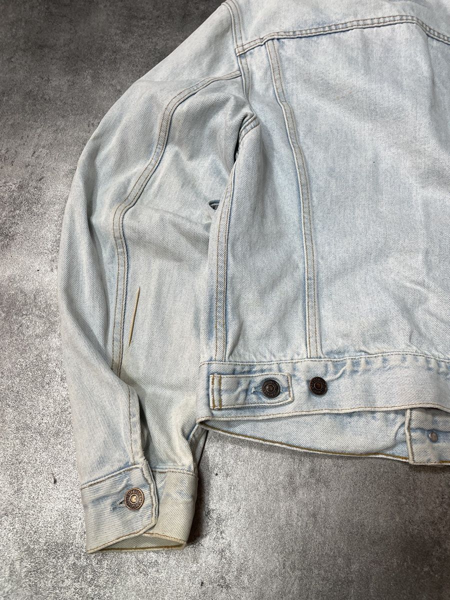 Levi's 🔥Offers🔥Levis Vintage Y2K Denim Jacket Rare Baby Blue Size XS / US 0-2 / IT 36-38 - 11 Thumbnail