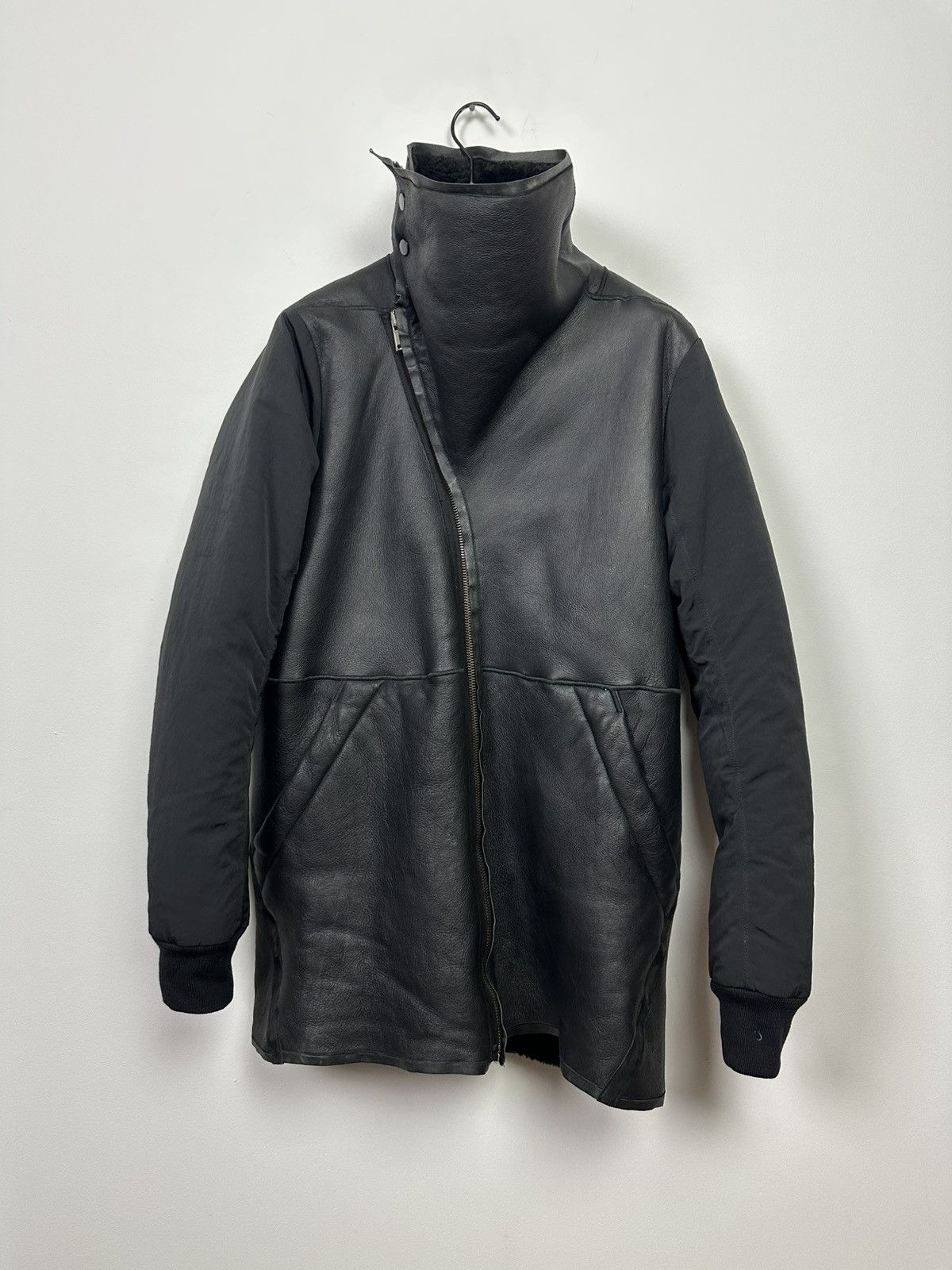 FW12 ‘MOUNTAIN’ Shearling Showtek Leather Jacket