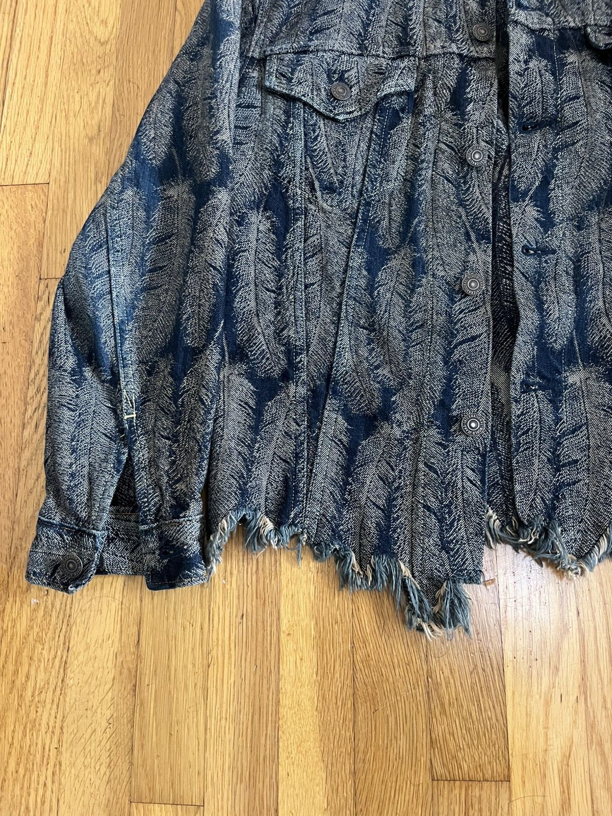 Kapital Kapital Feather Denim Jacket Size US S / EU 44-46 / 1 - 5 Thumbnail