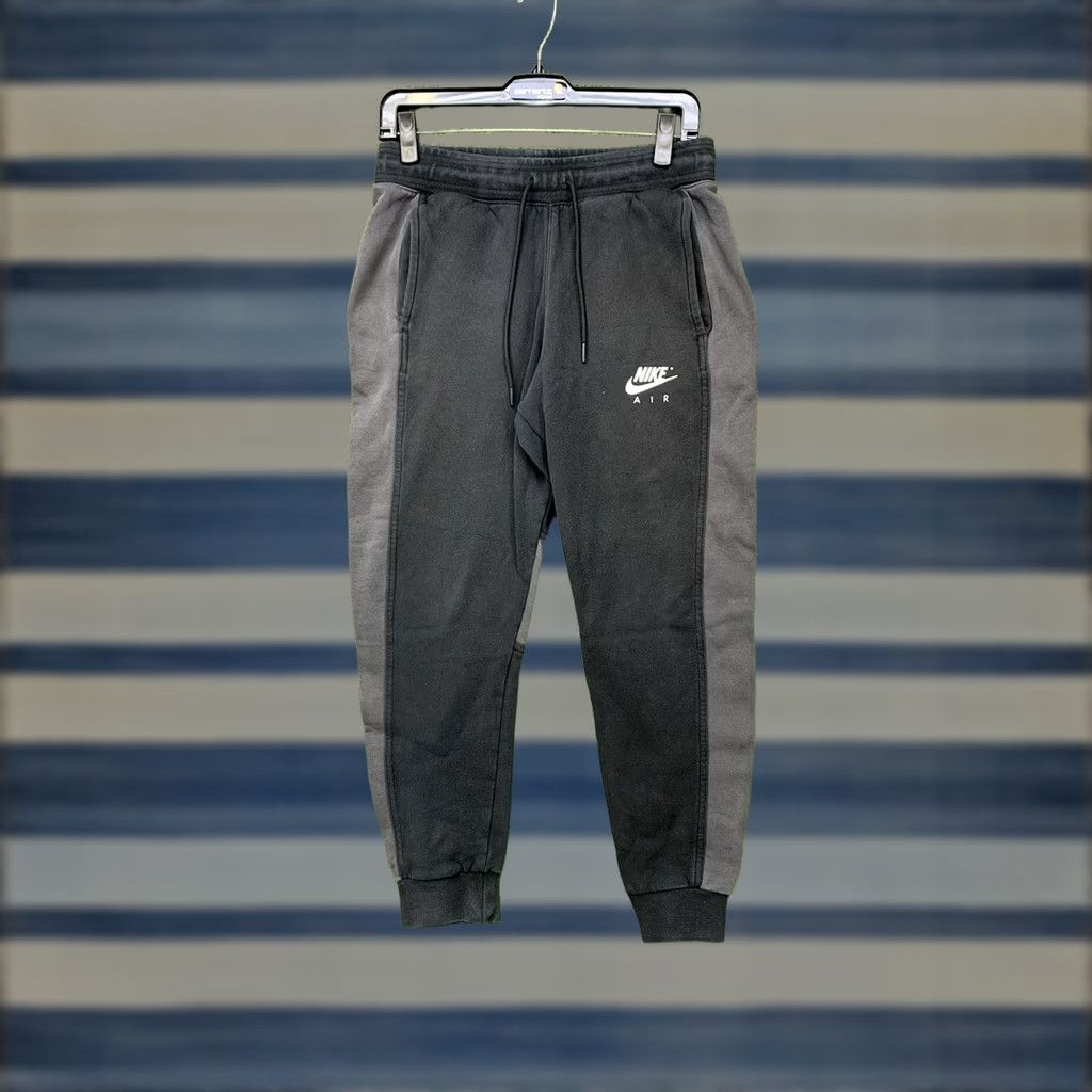 Nike Nike Jogger Sweatpants Mens Small Gray Tapered Logo 90s Activewear Athleticwear Sportswear Joggers Pants Size US 29 - 1 Thumbnail