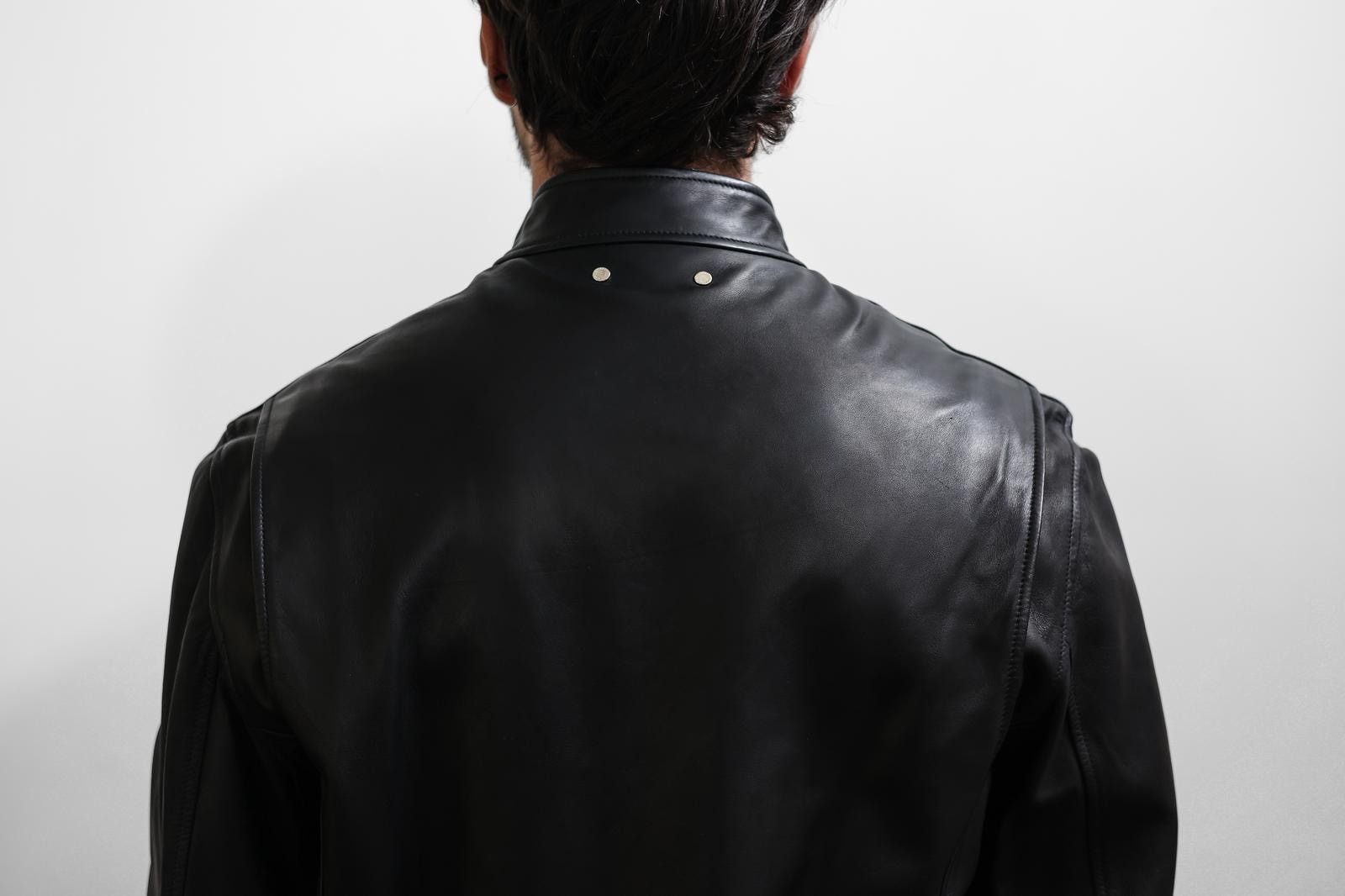Louis Vuitton (RM091M) Louis Vuitton Lamb Leather Rider Jacket Size US XL / EU 56 / 4 - 4 Thumbnail