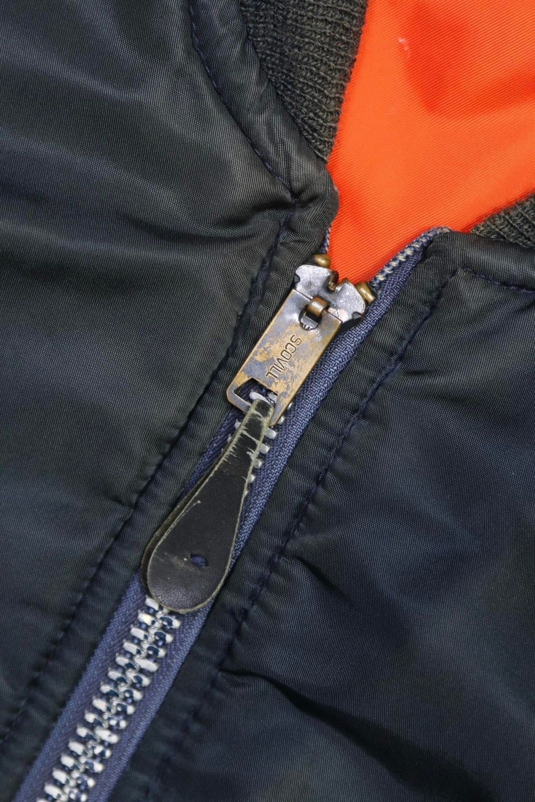I. Spiewak And Sons 1970S SPIEWAK & SONS REVERSIBLE MA-1 PILOT BOMBER JACKET Size US L / EU 52-54 / 3 - 6 Thumbnail