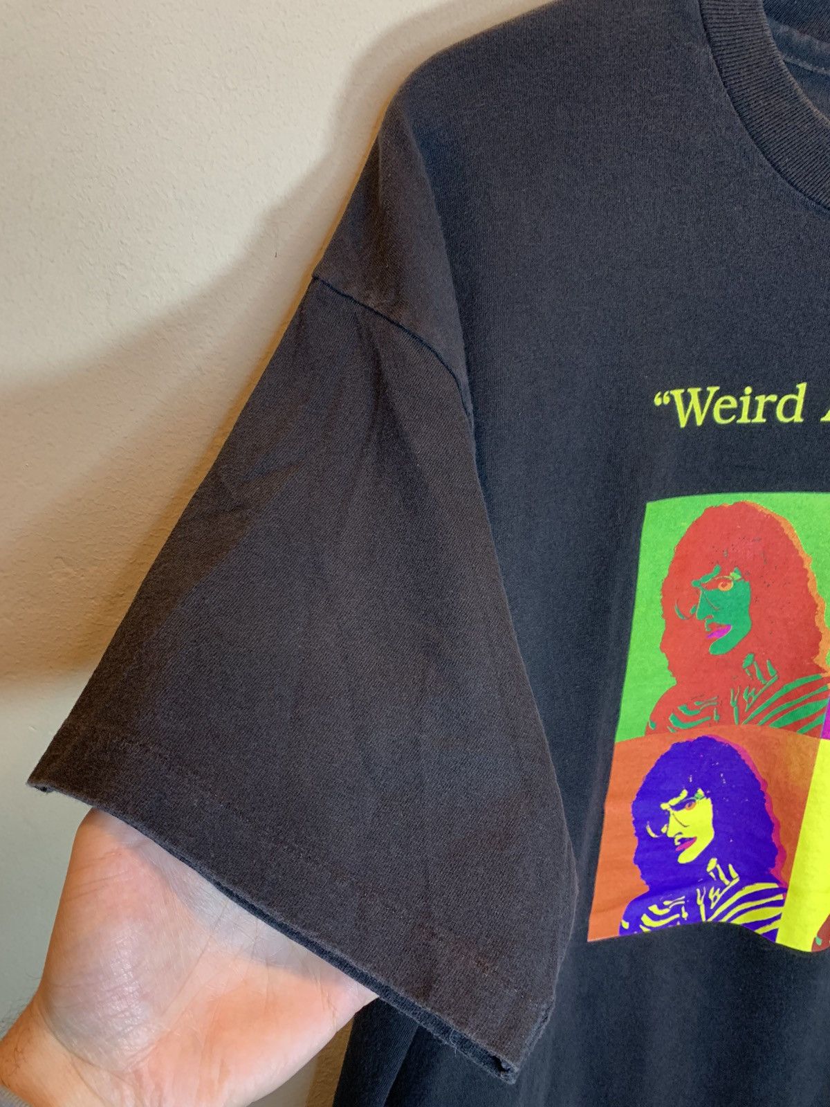 Band Tees *RARE* Vintage 1995 Weird Al Yankovic Andy Warhol Tour Shirt Size US XL / EU 56 / 4 - 4 Thumbnail