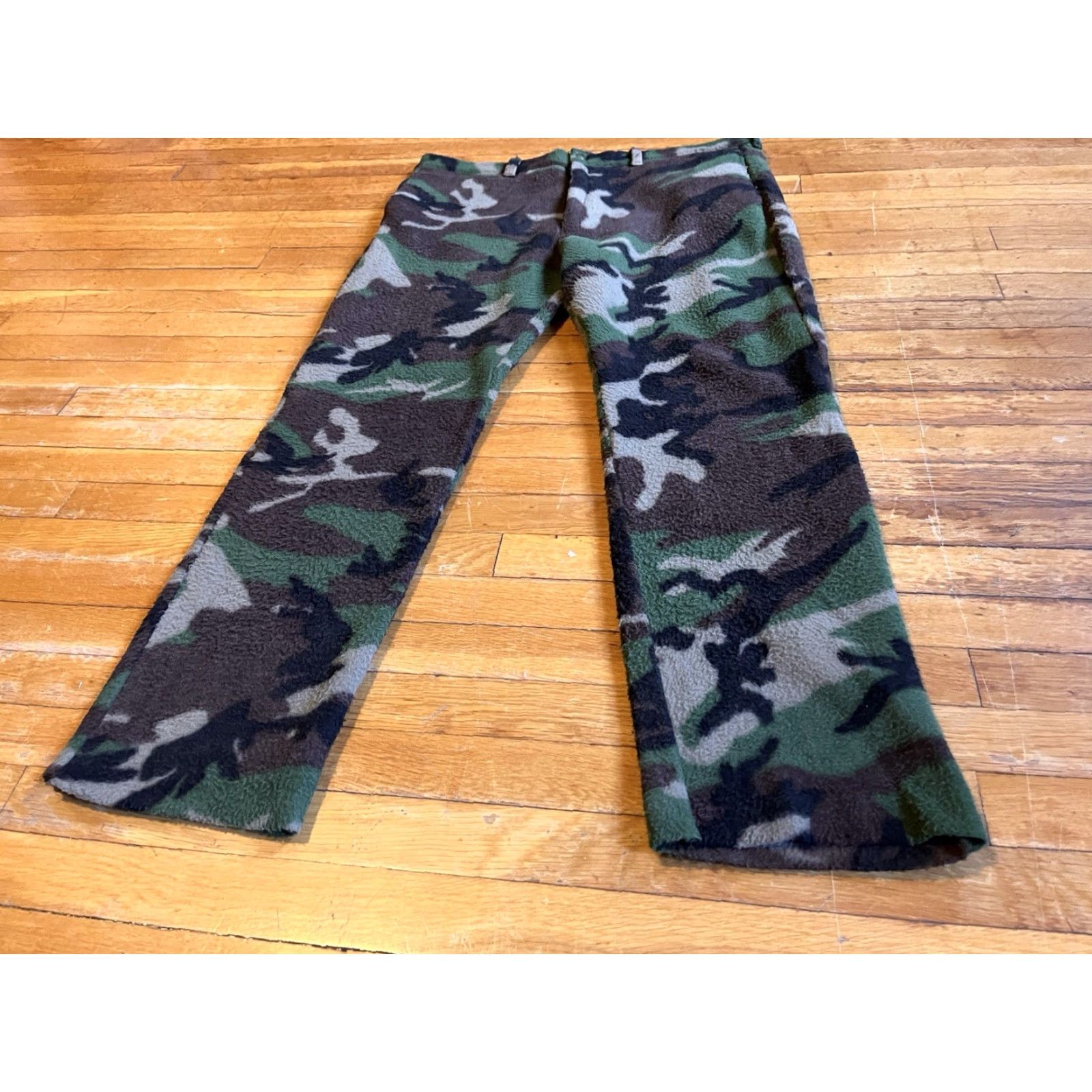 Vintage VINTAGE Cabela's Pants Camouflage Fleece Camo Hunting Men's 2XL Green Size US 39 - 2 Thumbnail