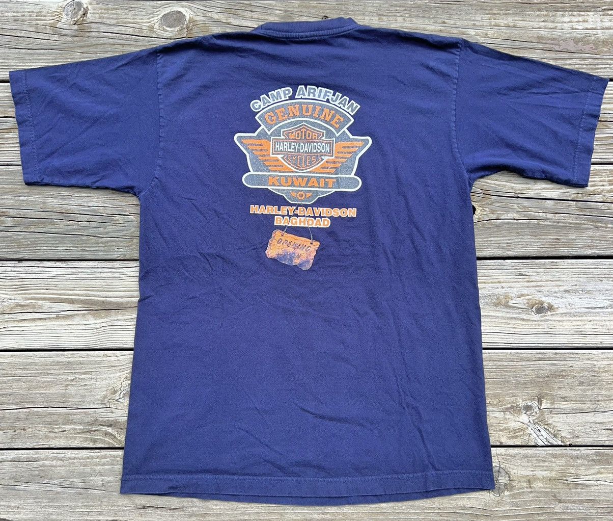 Harley Davidson × Vintage VINTAGE KUWAIT HARLEY DAVIDSON Size US L / EU 52-54 / 3 - 13 Thumbnail