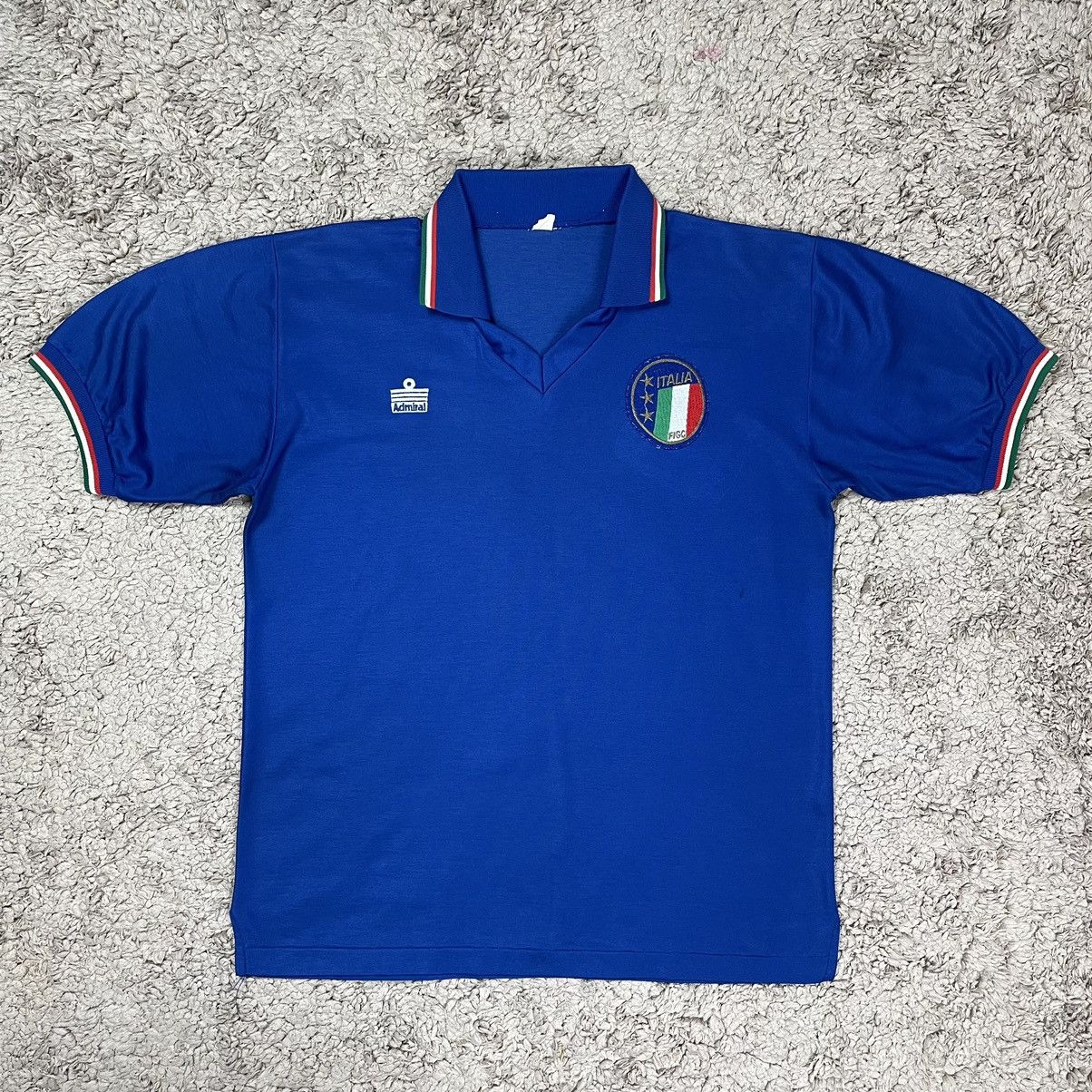 Vintage ‼️RARE‼️ Vintage 80s Admiral Italy Home Jersey Size US M / EU 48-50 / 2 - 1 Thumbnail