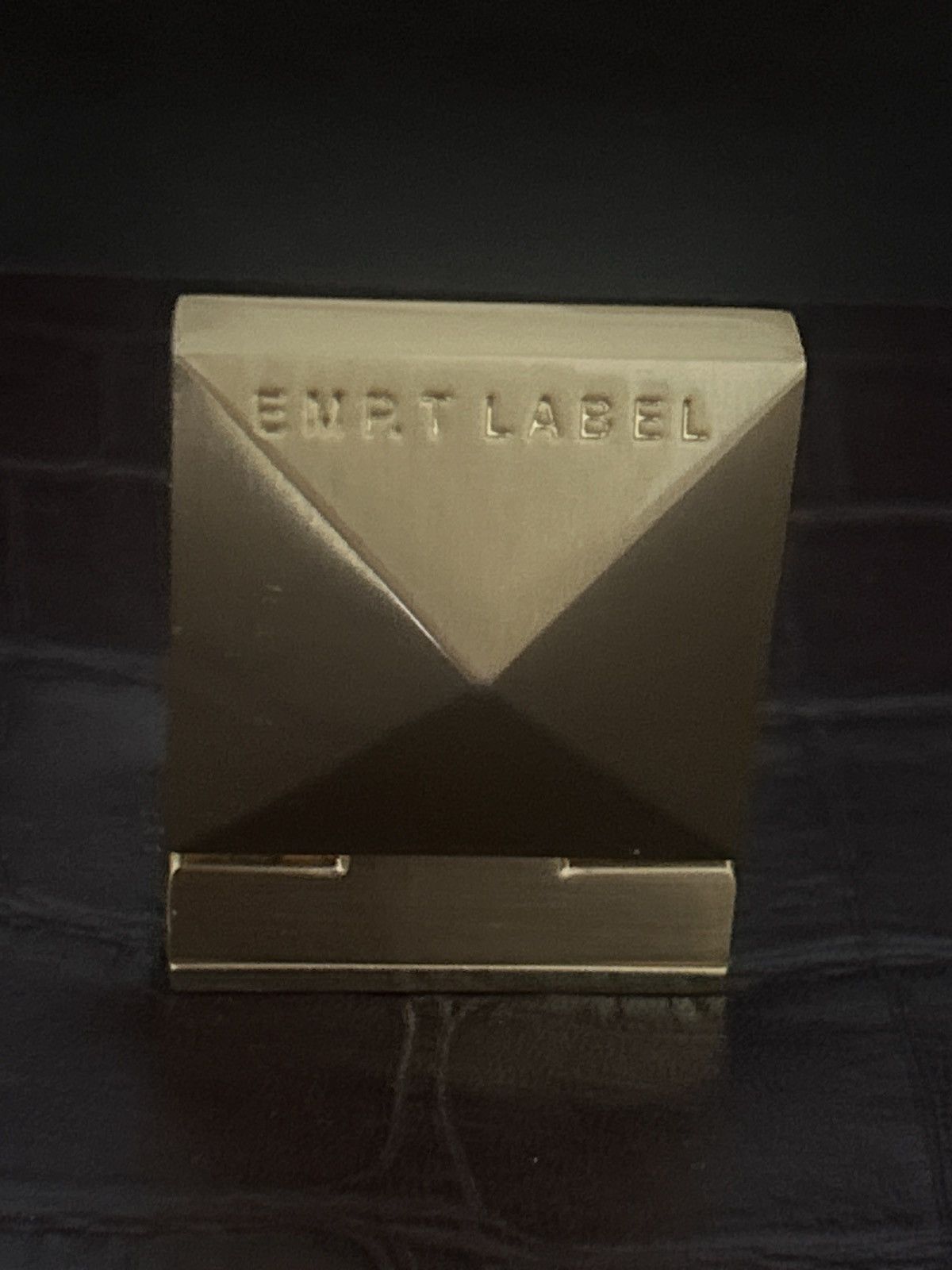 Designer emp.t label cube box leather bag Size ONE SIZE - 6 Thumbnail