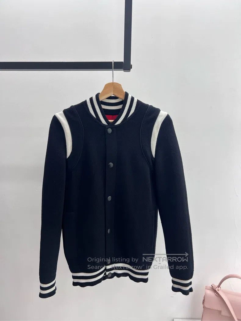 Givenchy Givenchy Wool Baseball Jacket in XS Size US XS / EU 42 / 0 - 1 Thumbnail