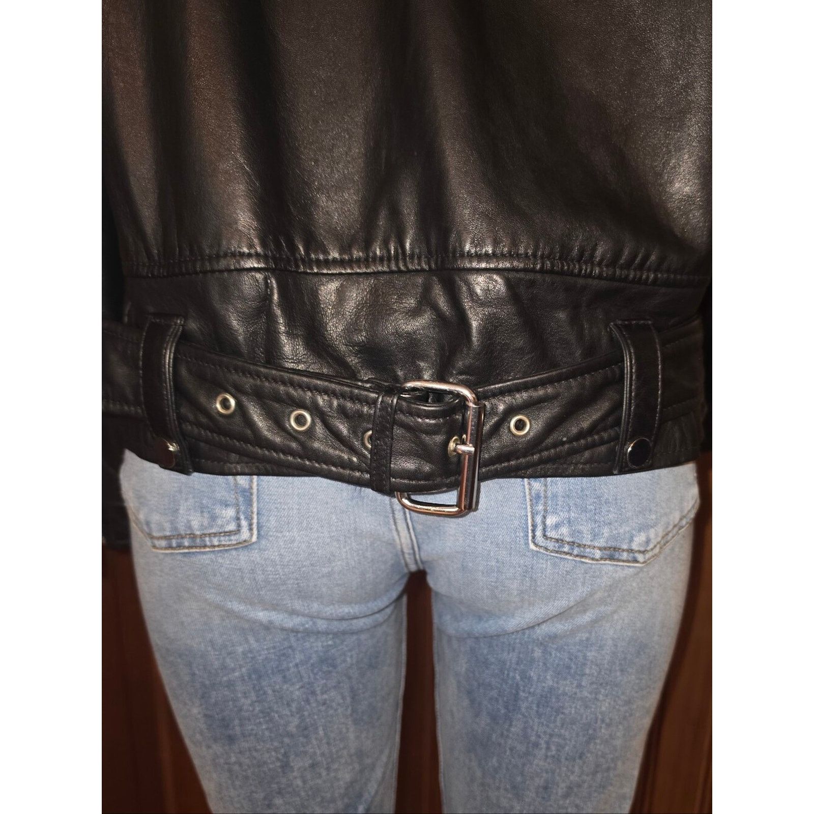 Leather NWOT Walter Baker New York Black Leather Candace Jacket L Size L / US 10 / IT 46 - 12 Thumbnail