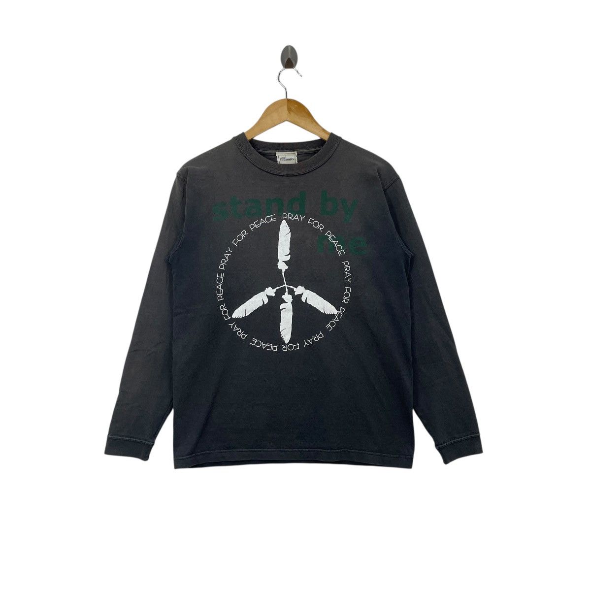 Japanese Brand Acoustic Japan Peace Long Sleeve Shirt Size US M / EU 48-50 / 2 - 1 Thumbnail