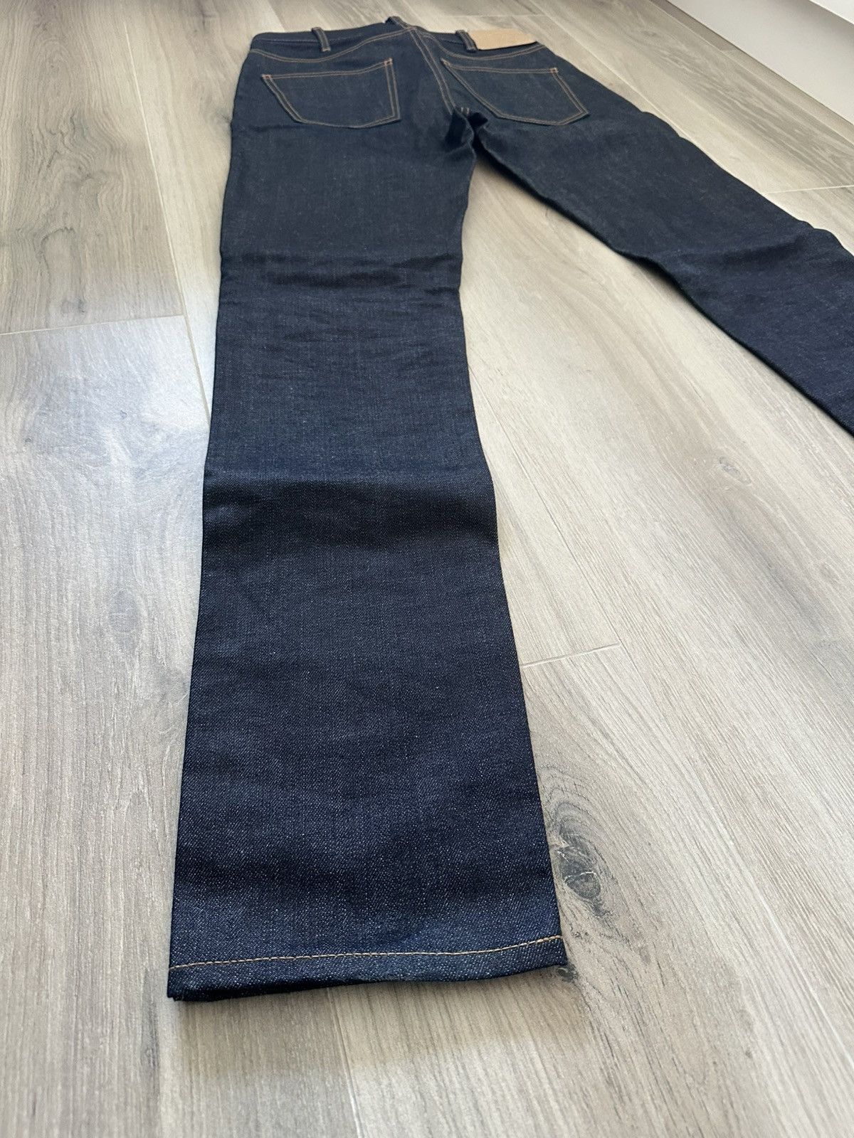 Celine Celine by Hedi Slimane Raw Denim Jeans Size US 27 - 11 Thumbnail