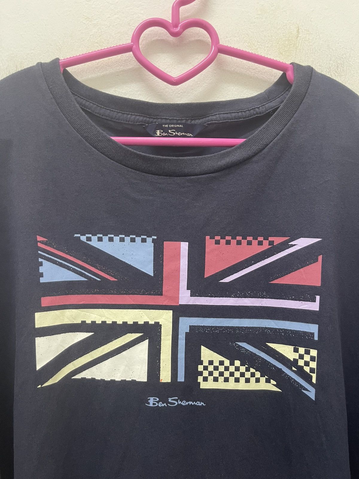 Ben Sherman Rare BEN SHERMAN UK Flag Tee Size US XXL / EU 58 / 5 - 2 Thumbnail