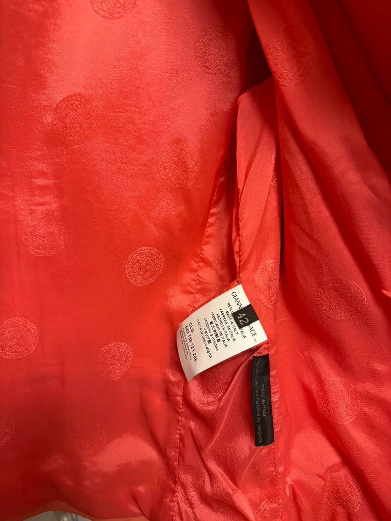 Versace Versace Sheepskin cropped blazer Size S / US 4 / IT 40 - 3 Thumbnail