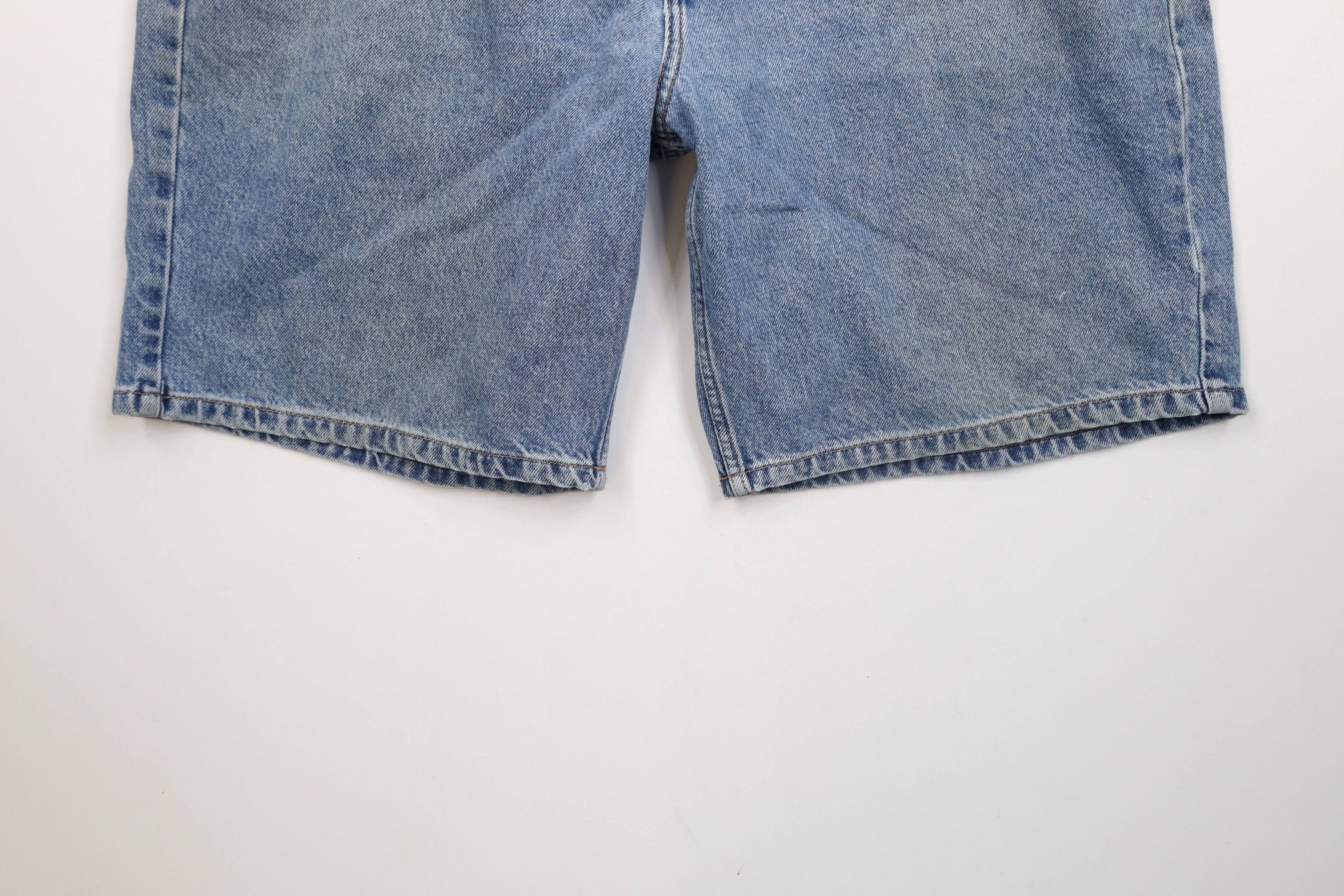 Calvin Klein × Vintage Vintage 90s Calvin Klein Relaxed Fit Denim Jean Shorts Jorts Size US 38 / EU 54 - 4 Thumbnail
