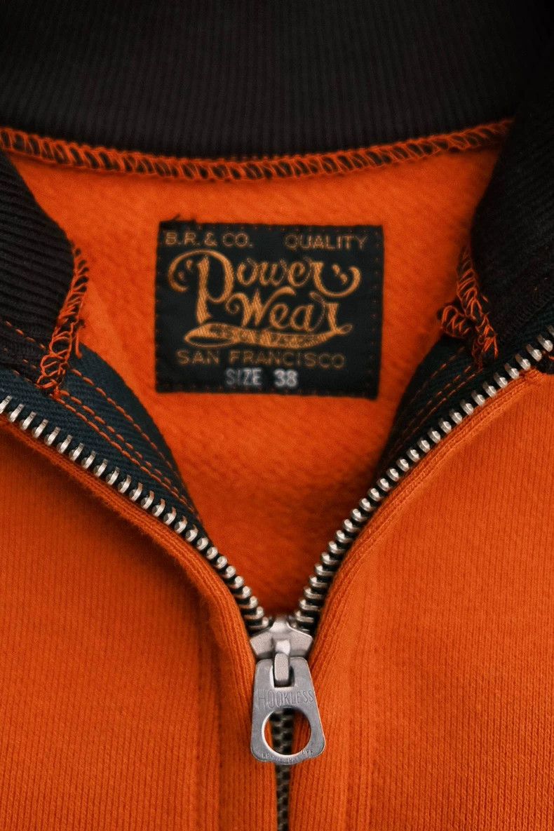 Freewheelers Freewheelers size 38 Orange motorcycle high-necked motorc Size US L / EU 52-54 / 3 - 3 Thumbnail