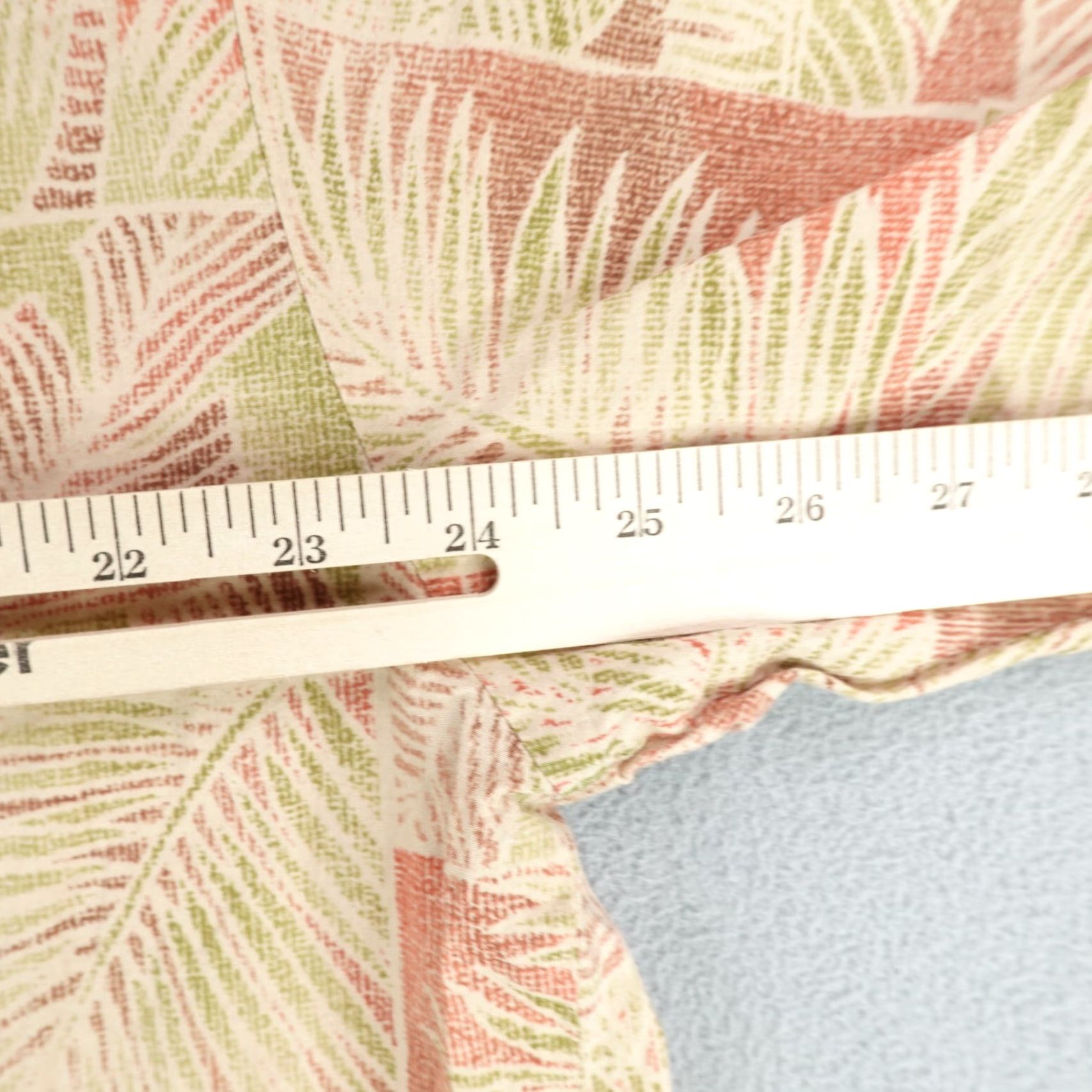 Tori Richard Tori Richard Shirt XL Orange Beige Hawaiian Button Up Camp Leaves Aloha Mens Size US XL / EU 56 / 4 - 6 Thumbnail