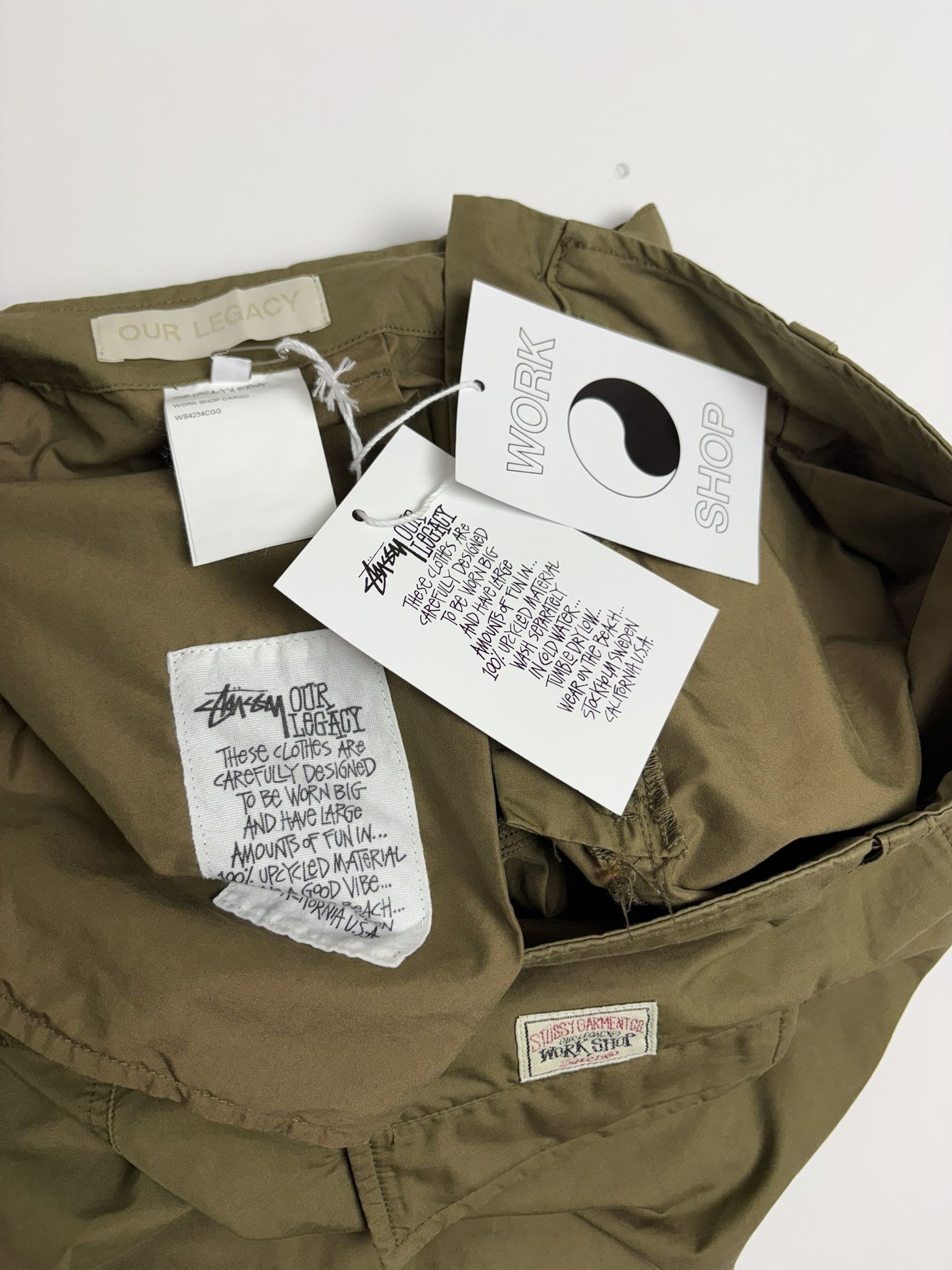 Our Legacy × Stussy Our Legacy WORK SHOP x Stüssy Cargo Pants Size US 36 / EU 52 - 5 Thumbnail