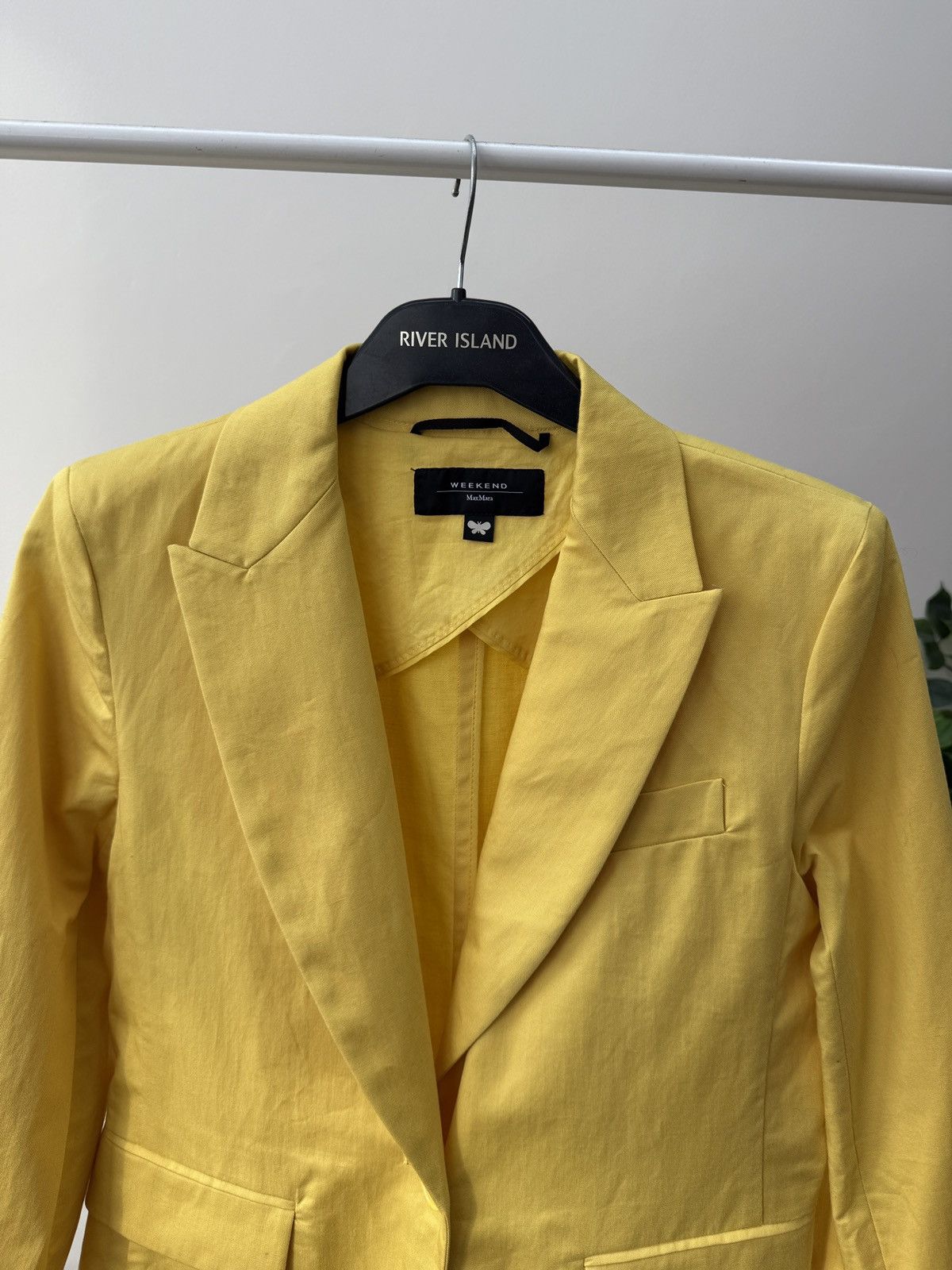Weekend Max Mara Vintage Weekend Max Mara Linen Blend Blazer Jacket Women’s Size S / US 4 / IT 40 - 3 Thumbnail