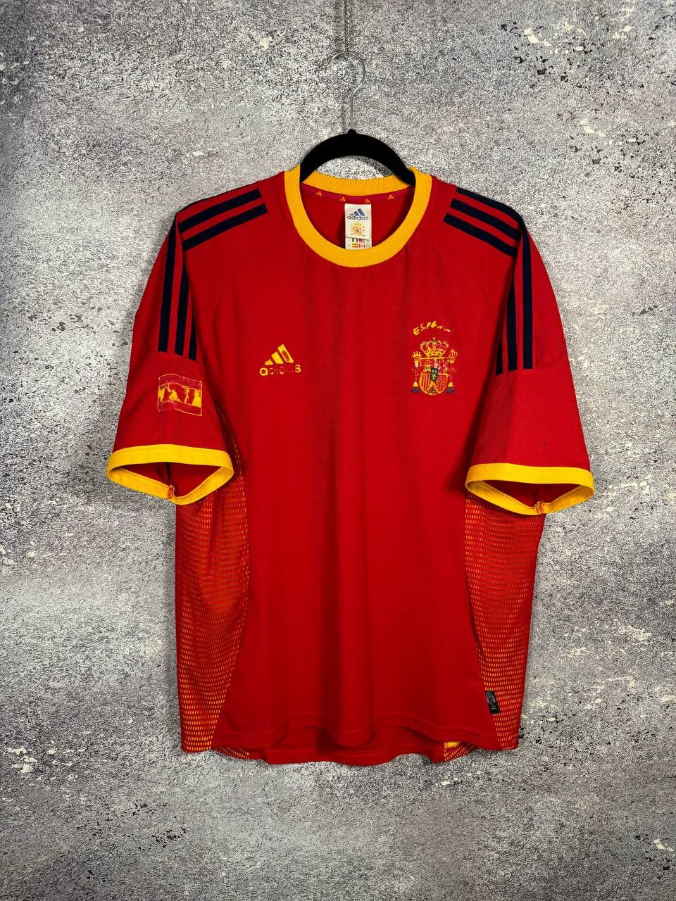 Adidas RAUL Vintage Spain National Team 2001 Adidas Soccer Jersey Size US M / EU 48-50 / 2 - 1 Thumbnail