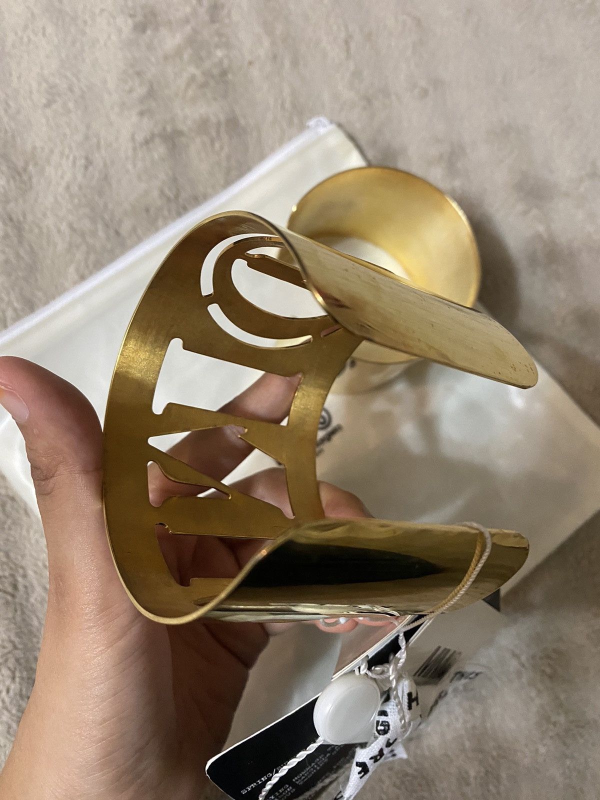 Maison Margiela MM6 Maison Martin Margiela x OTB Arm Cuff Set Bracelet Size ONE SIZE - 6 Thumbnail