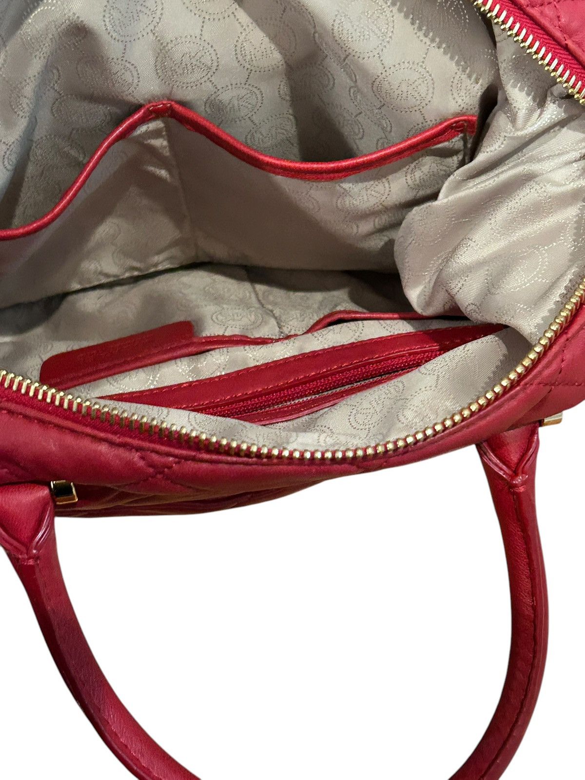 Michael Kors Michael Kors Red Quilted Leather handbag Crossbody bag Size ONE SIZE - 10 Thumbnail