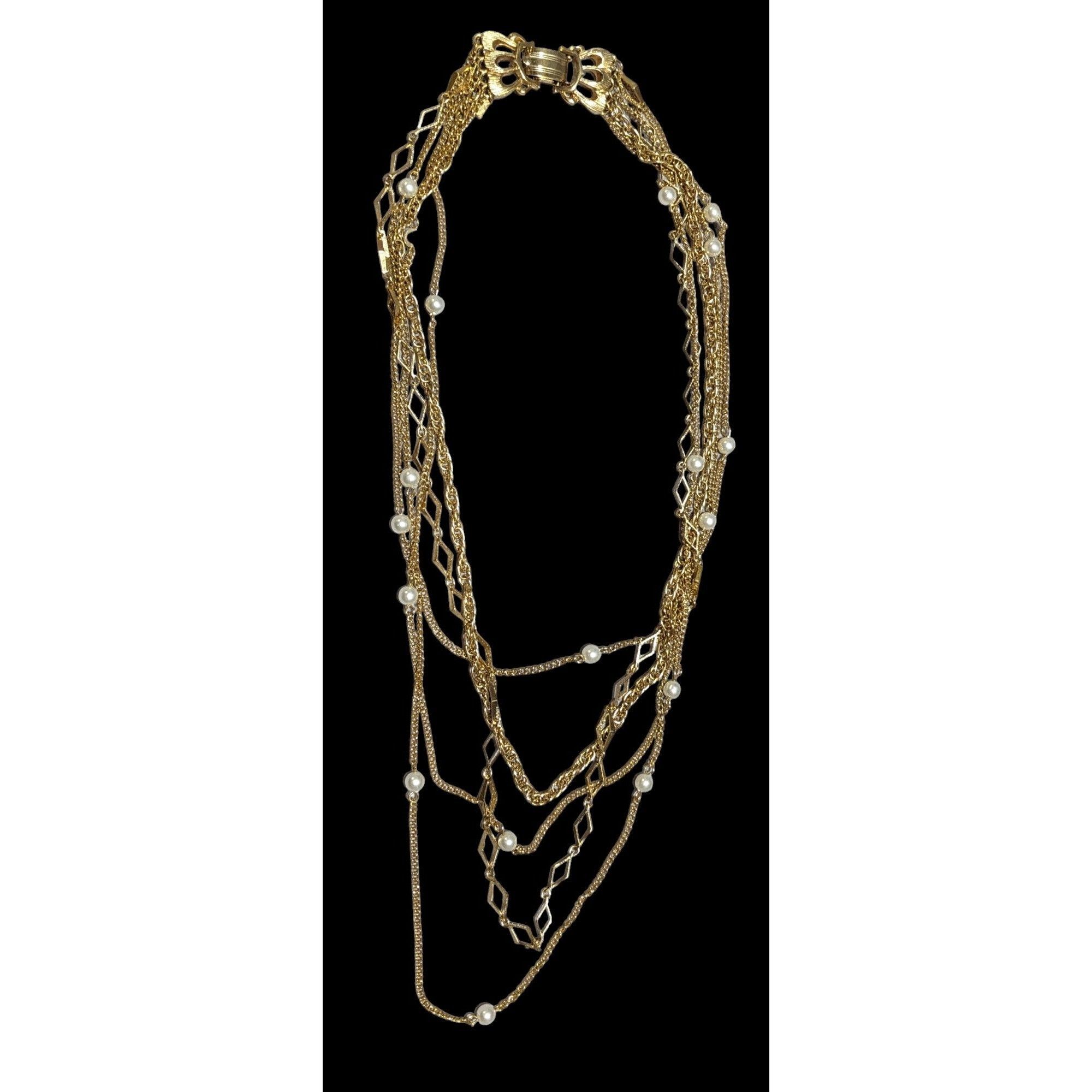 Other Something Special Gold Glam Multilayer Necklace Size ONE SIZE - 2 Thumbnail