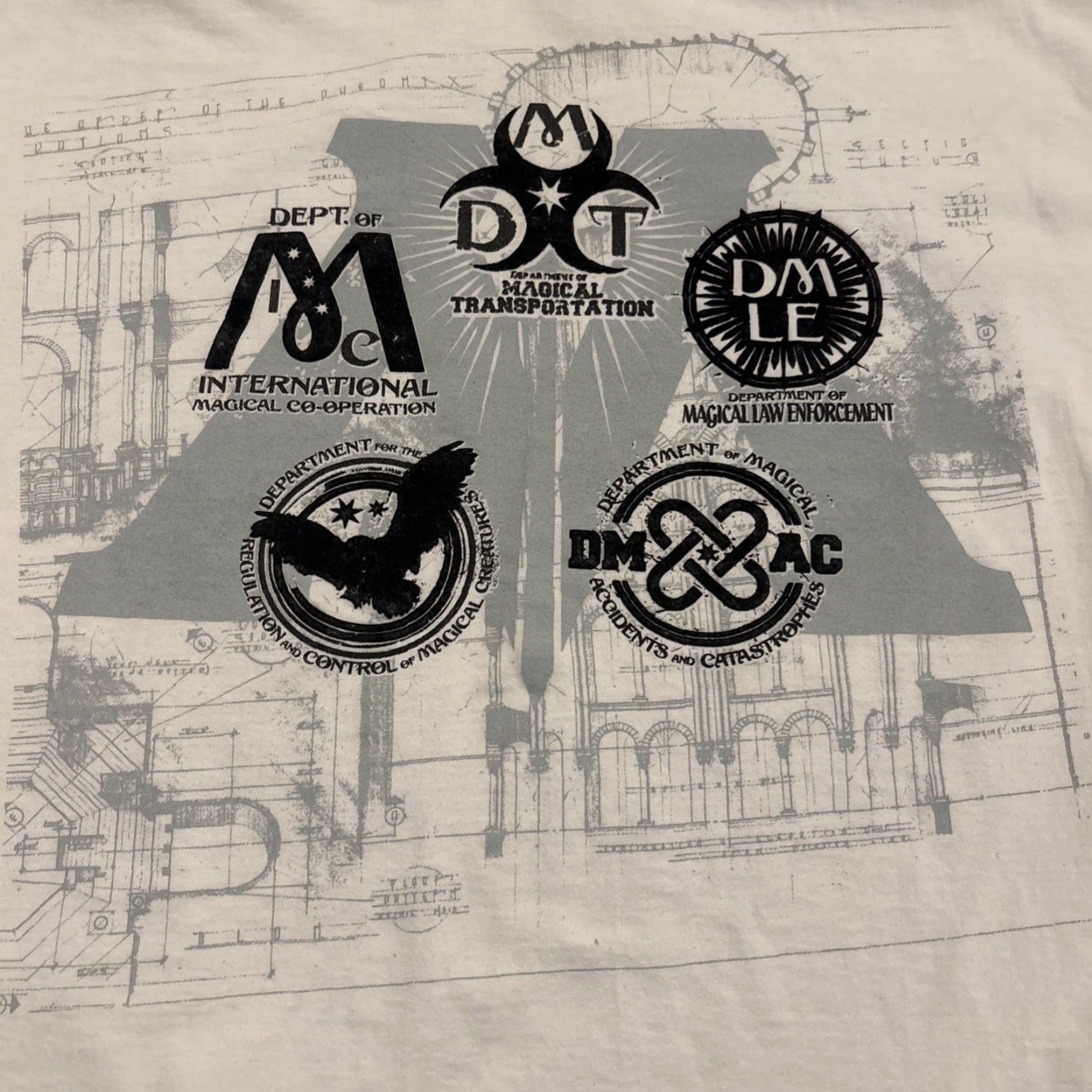 Vintage Universal Studios Harry Potter T Shirt Florida White XL Men Regular Size T-Shirt Size US XL / EU 56 / 4 - 2 Thumbnail