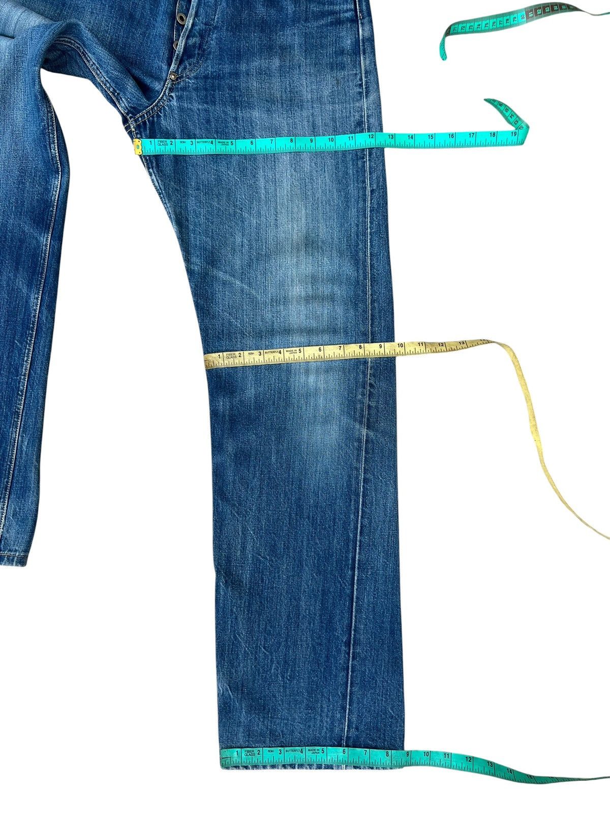 Lee Vintage Lee Lot 02101 Sanforized Faded Denim Selvedge Jeans Size US 31 - 5 Thumbnail