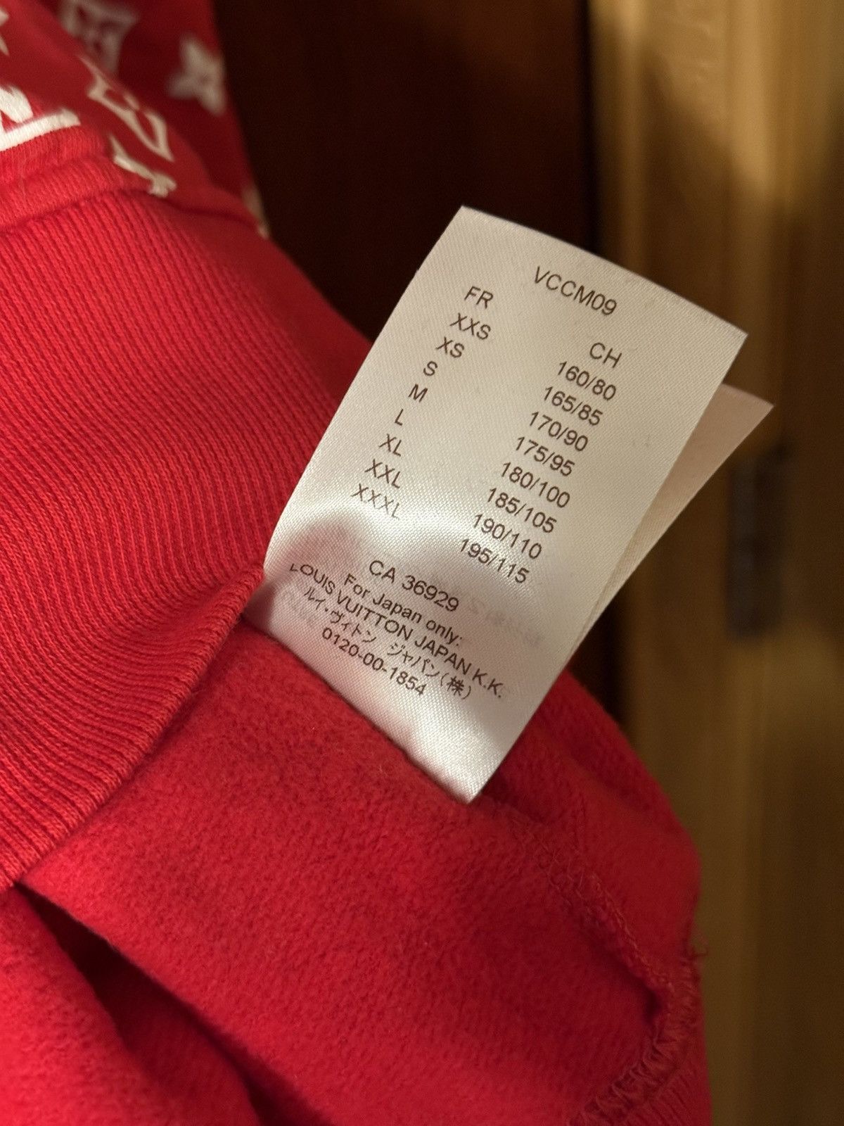 Louis Vuitton × Supreme Supreme x Louis Vuitton Box Logo Hooded Sweatshirt Size US XXL / EU 58 / 5 - 8 Thumbnail