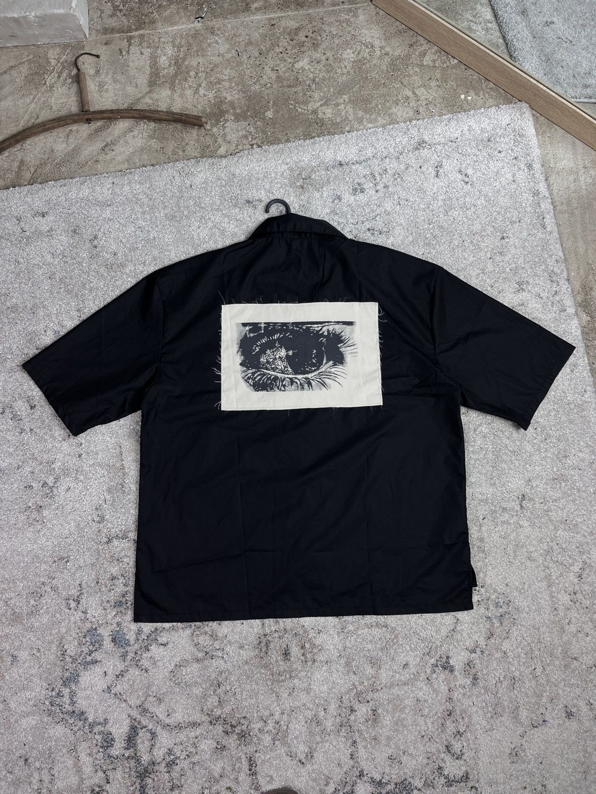 Designer GOTHIC ART DISTRESSED PATCHES SHIRT - LOT 01 Size US XL / EU 56 / 4 - 2 Thumbnail