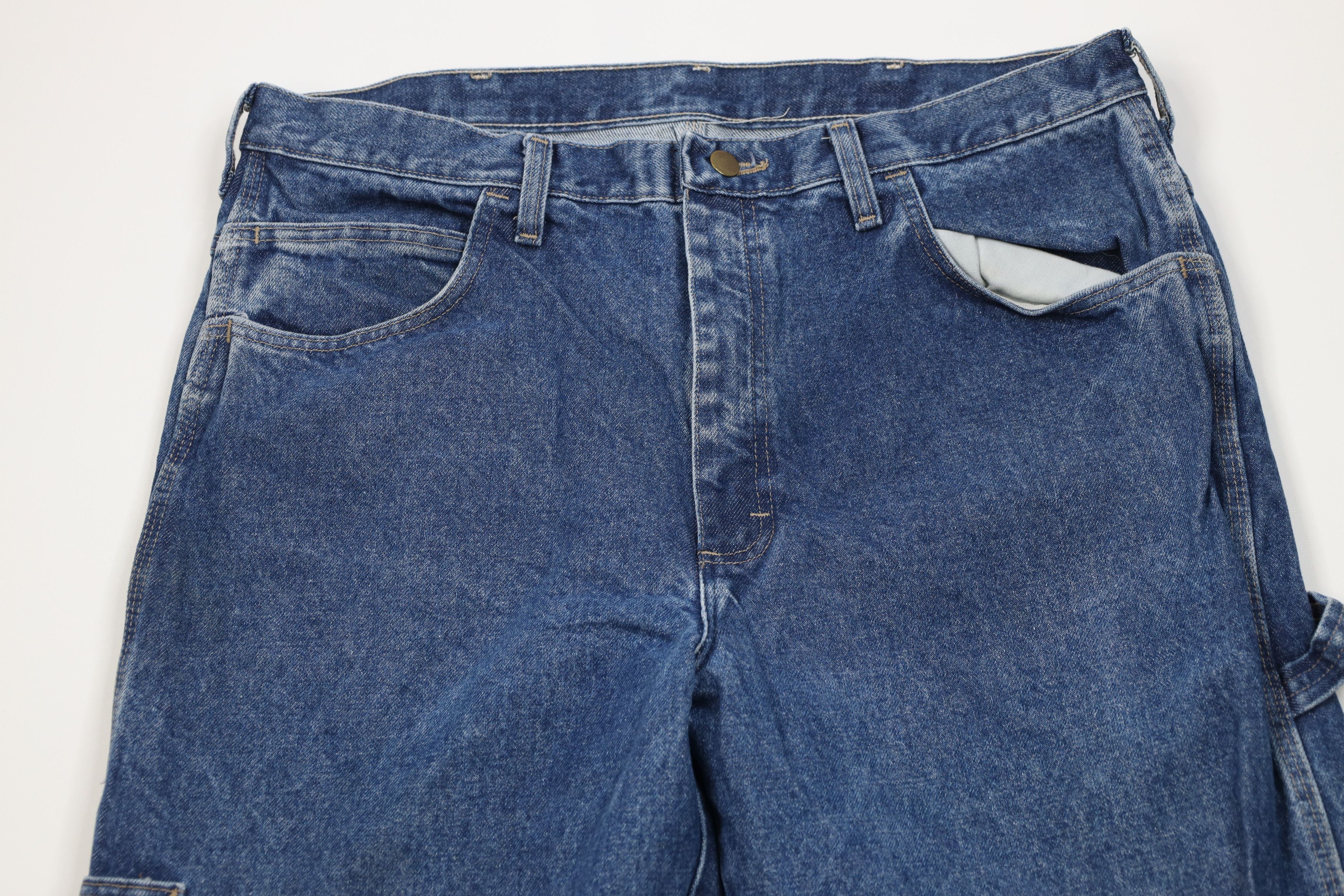 Vintage Vintage Bulwark FR Fire Flame Resistant Wide Leg Jeans Size US 38 / EU 54 - 2 Thumbnail