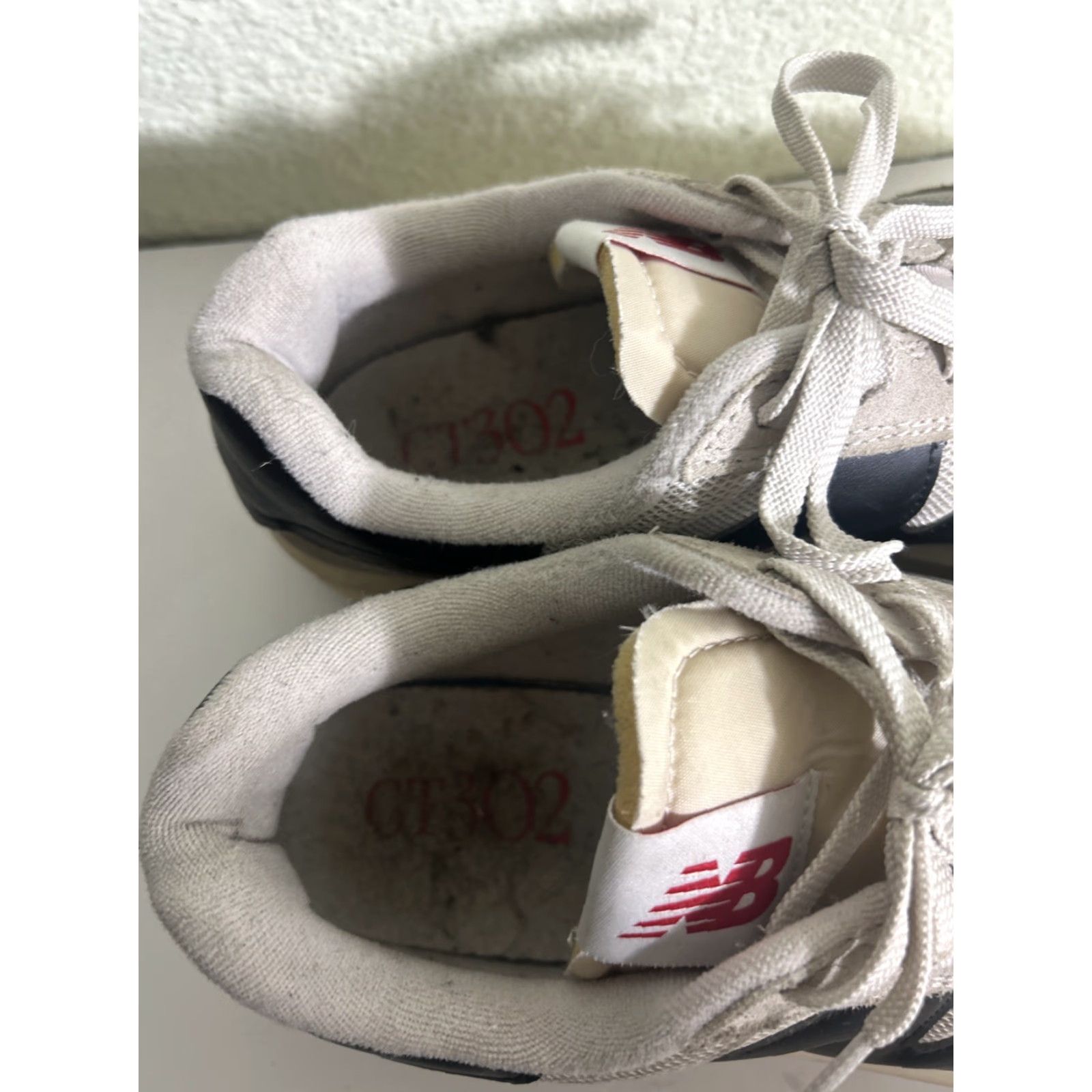 New Balance New Balance CT302 Men’s 12 Moonbeam Navy Sneakers Casual (Ivory Beige Black) - Suede, D Width Size US 12 / EU 45 - 5 Thumbnail