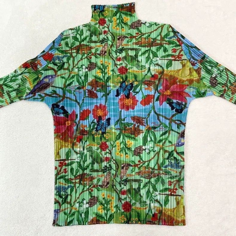 Issey Miyake Issey Miyake Dinosaur Park Top Size L / US 10 / IT 46 - 1 Thumbnail