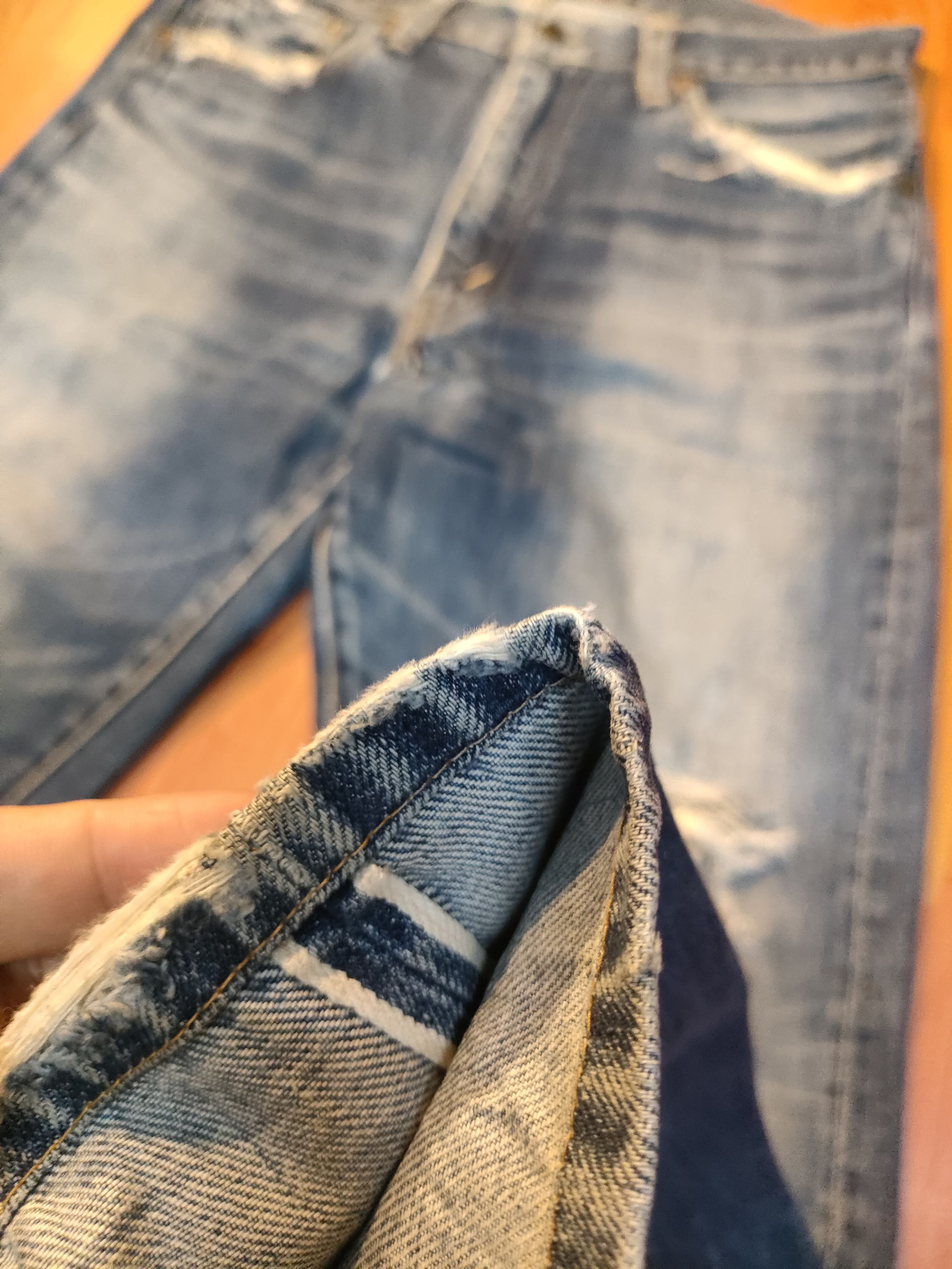 Levi's Vintage Clothing × Vintage Vintage Levi's 505 BigE Selvedge Jeans Size US 31 - 8 Thumbnail