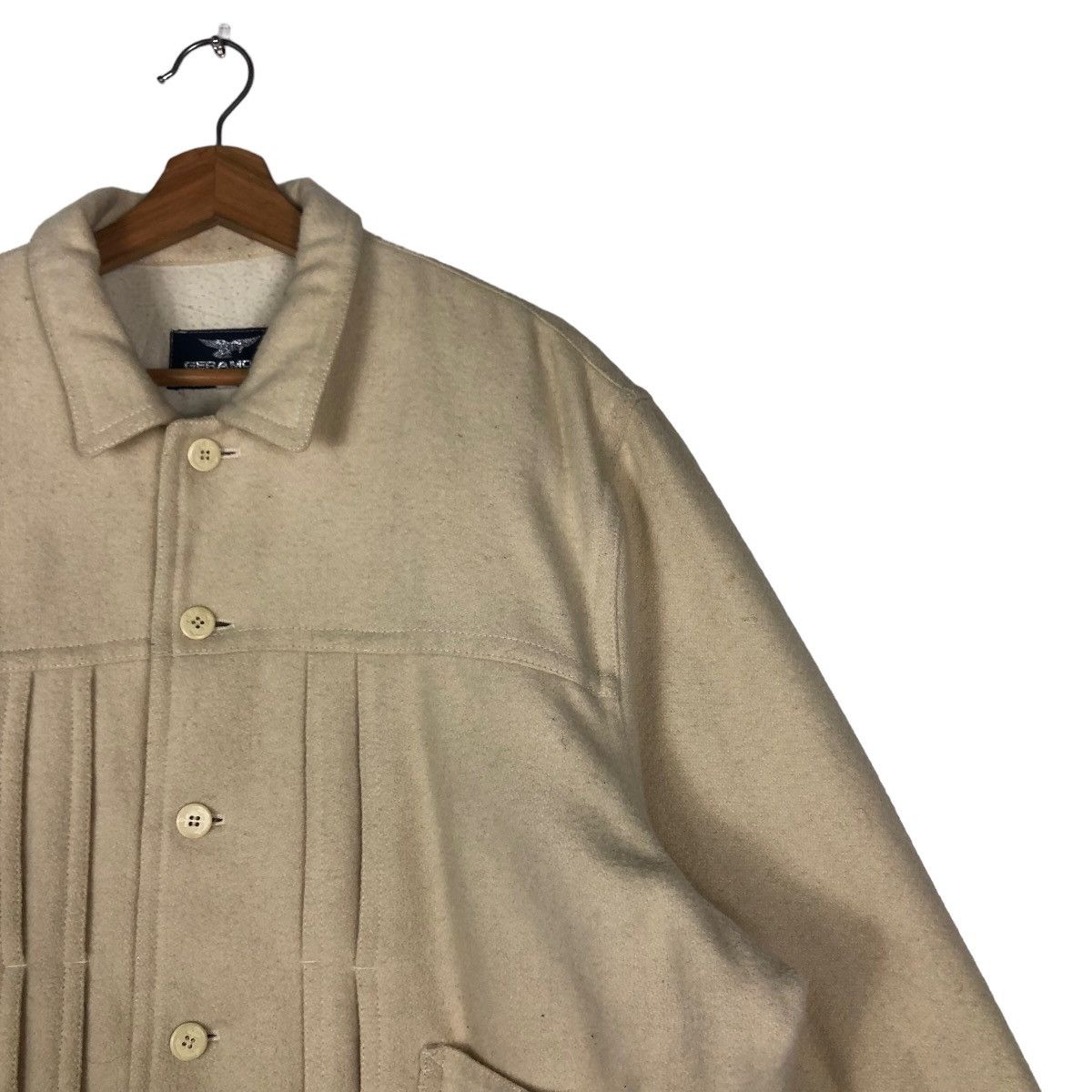 Vintage 🔥90’s Vintage Wool Bomber Jacket Bondage Geramoda Japan Size US M / EU 48-50 / 2 - 6 Thumbnail
