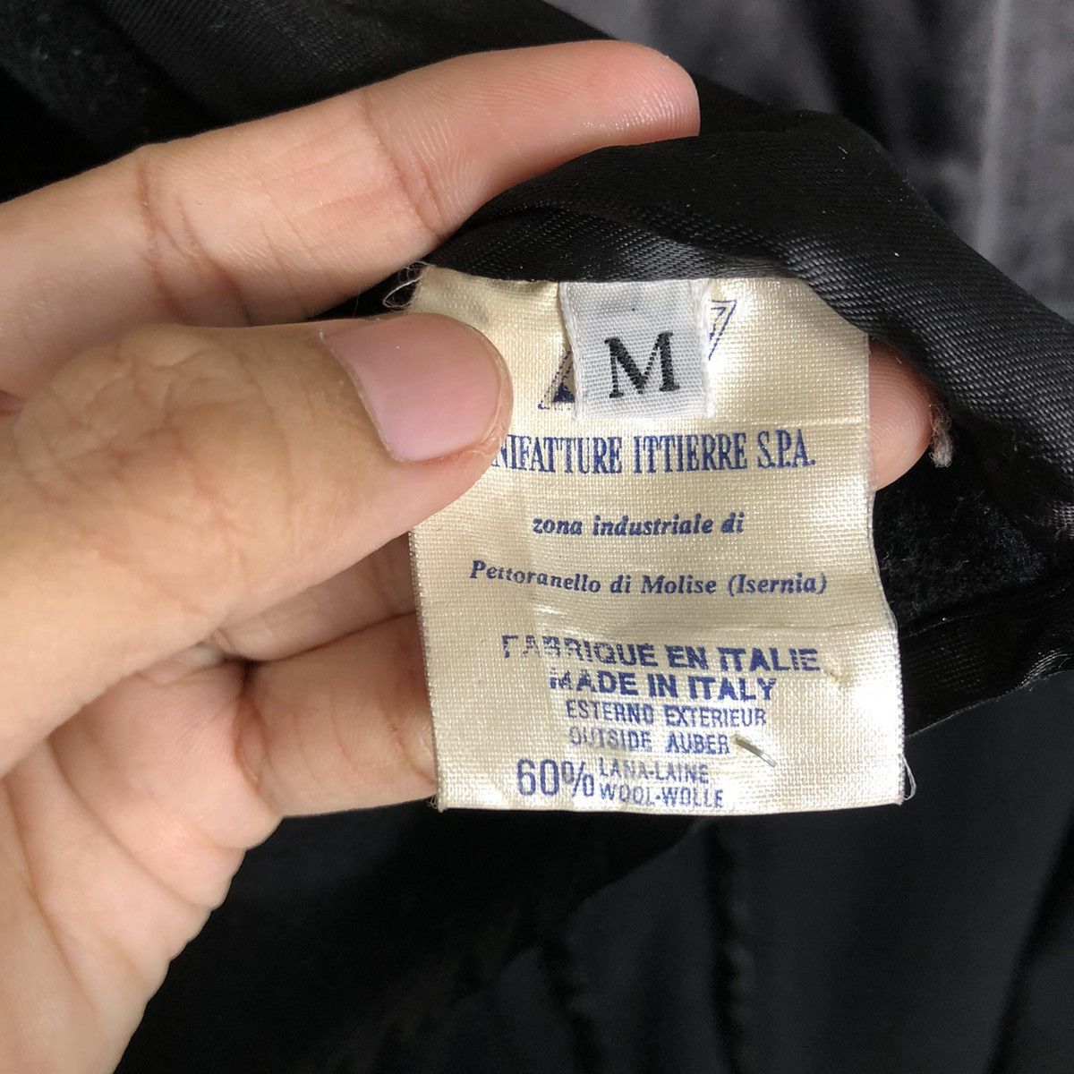 Versace Jeans Couture Vintage Heavy Wool Jacket Black Versace Jeans Couture Italy Size US M / EU 48-50 / 2 - 20 Thumbnail