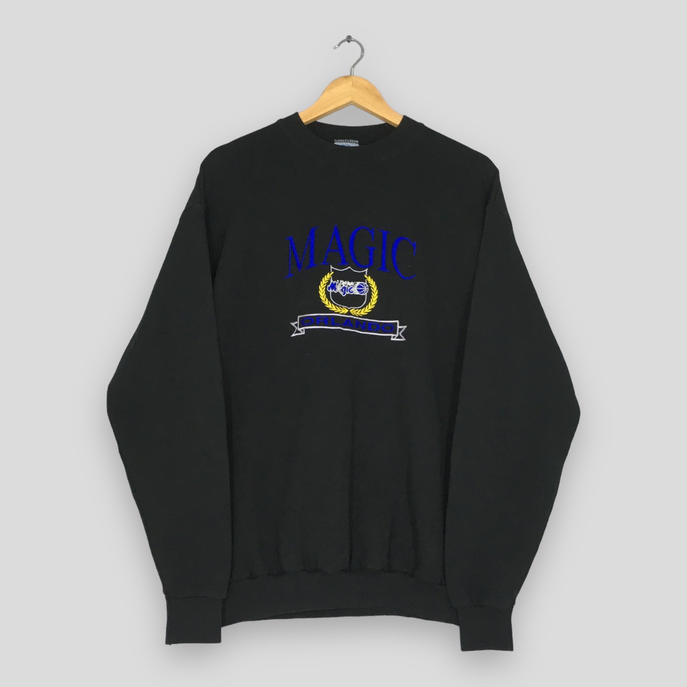 NBA × Vintage Vintage 90s Orlando Magic NBA Sweatshirt Medium Size US M / EU 48-50 / 2 - 1 Thumbnail