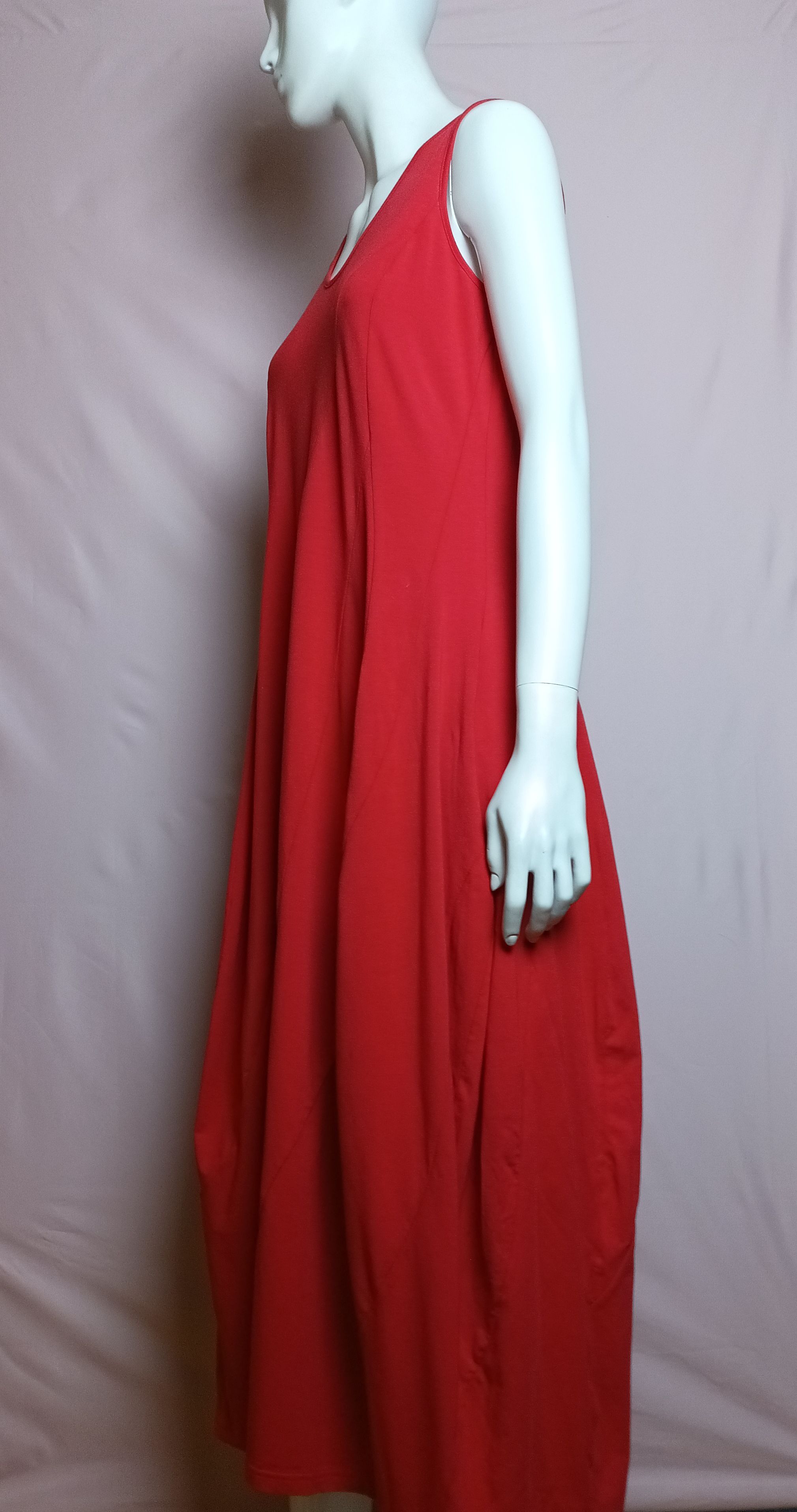 Ivan Grundahl Ivan Grundahl Red Maxi Long Dress Size M Size M / US 6-8 / IT 42-44 - 4 Thumbnail