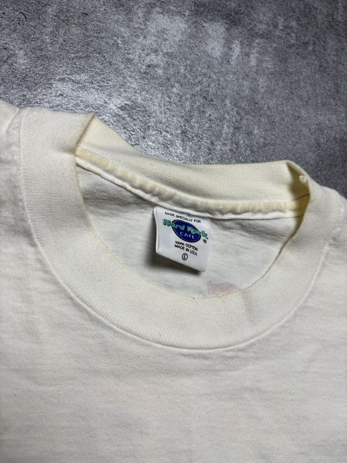 Hard Rock Cafe × Vintage Vintage 90s Hard Rock Cafe Tee Shirt Size US L / EU 52-54 / 3 - 4 Thumbnail