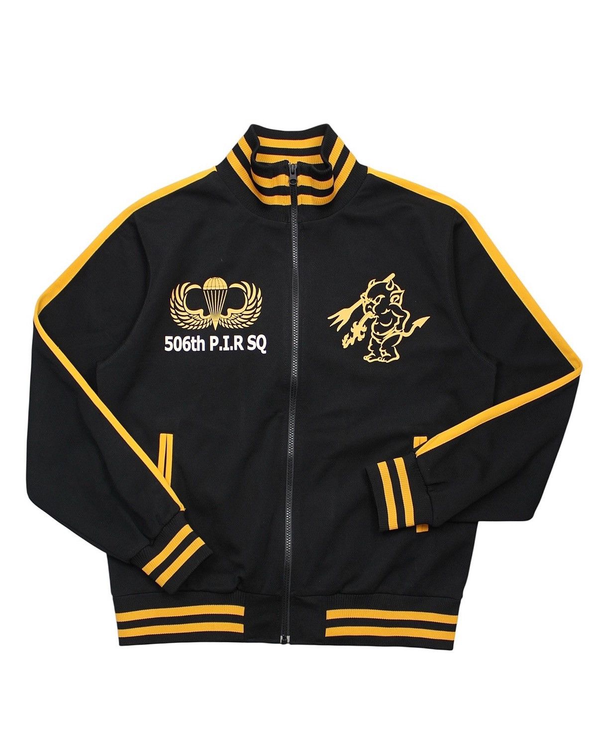 Japanese Brand TED COMPANY ZIP-UP JACKET BLOW YOUR BAD LUCK OFF BACK PRINT Size US L / EU 52-54 / 3 - 1 Thumbnail
