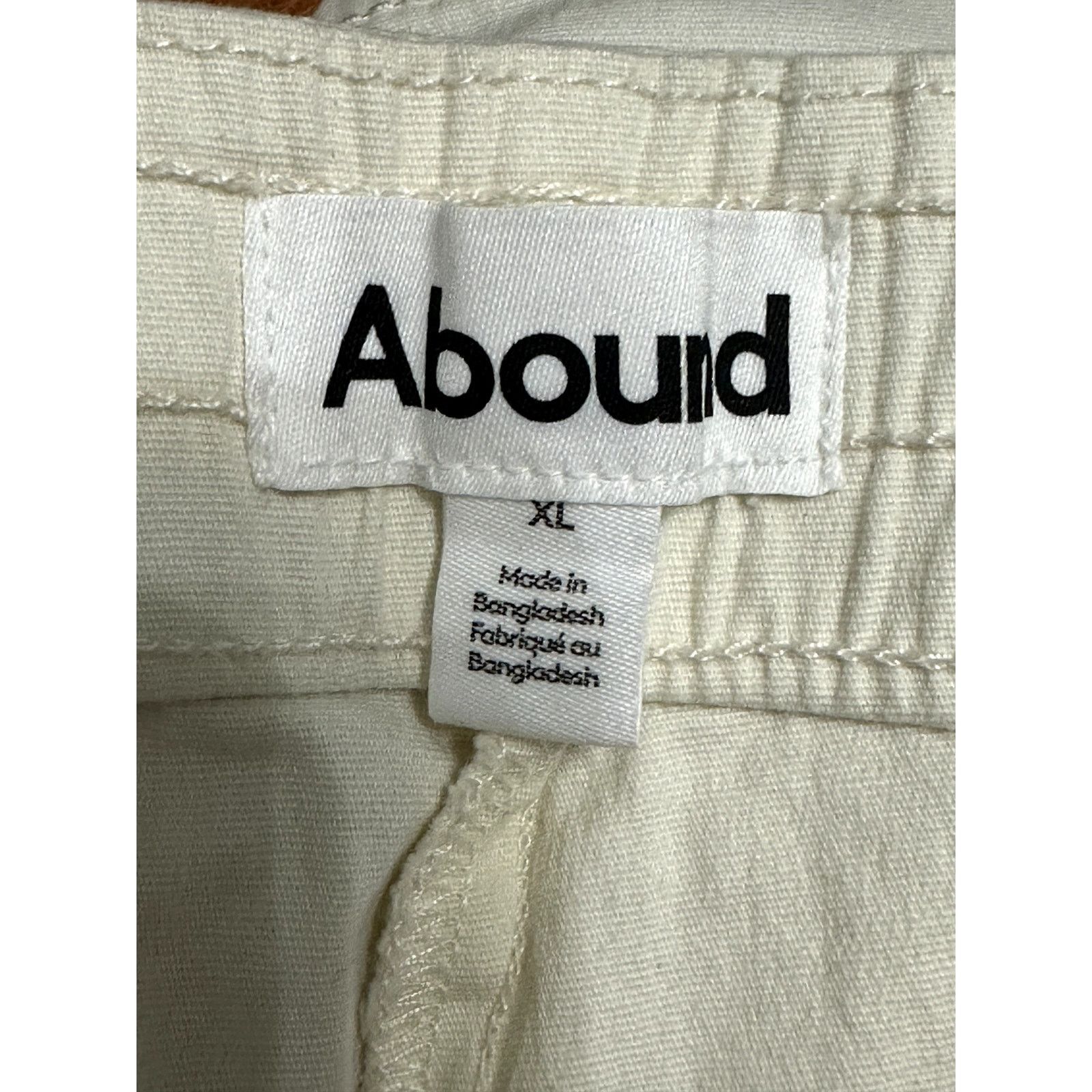 Other Abound Shorts Flat Front Design Elastic Waist Cream XL NWT Size US 40 / EU 56 - 9 Thumbnail