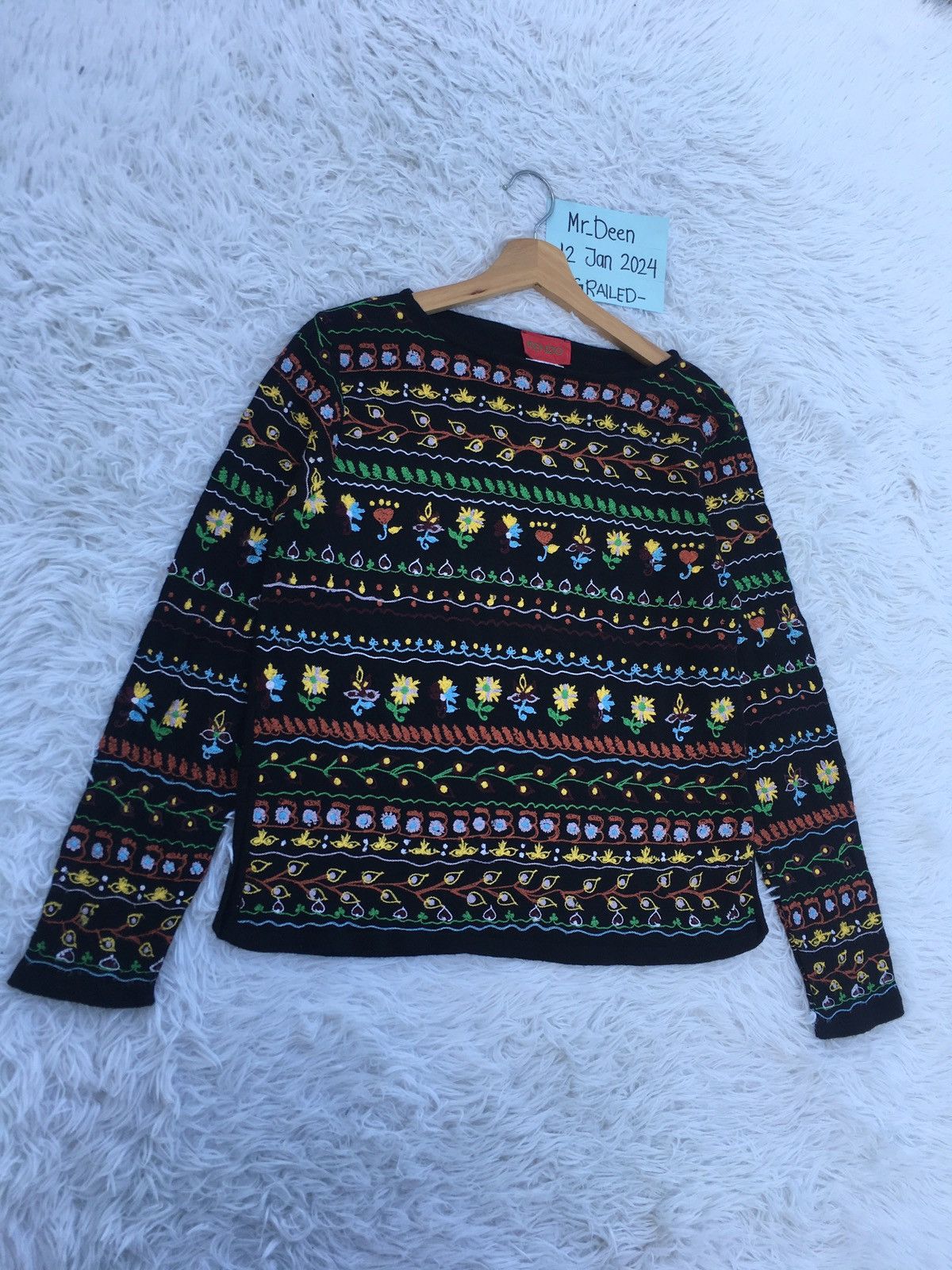 Kenzo Rare Vintage KENZO Knitwear/ Sweater Size S / US 4 / IT 40 - 2 Thumbnail